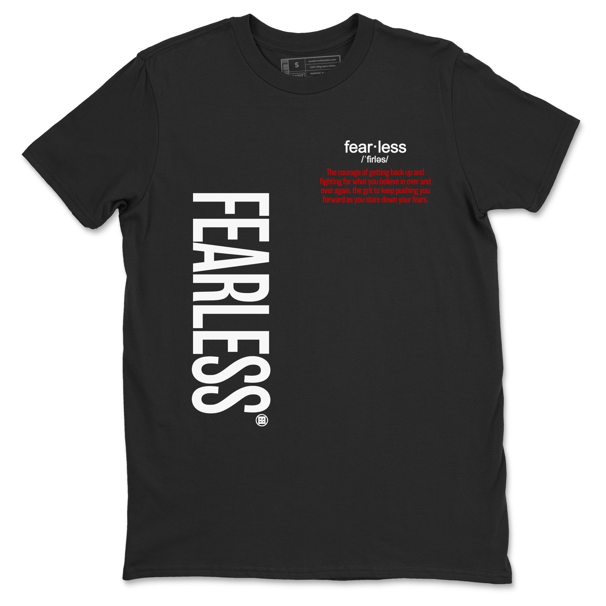 Fearless Definition snkmatch Tees - Air Jordan 11 Bred