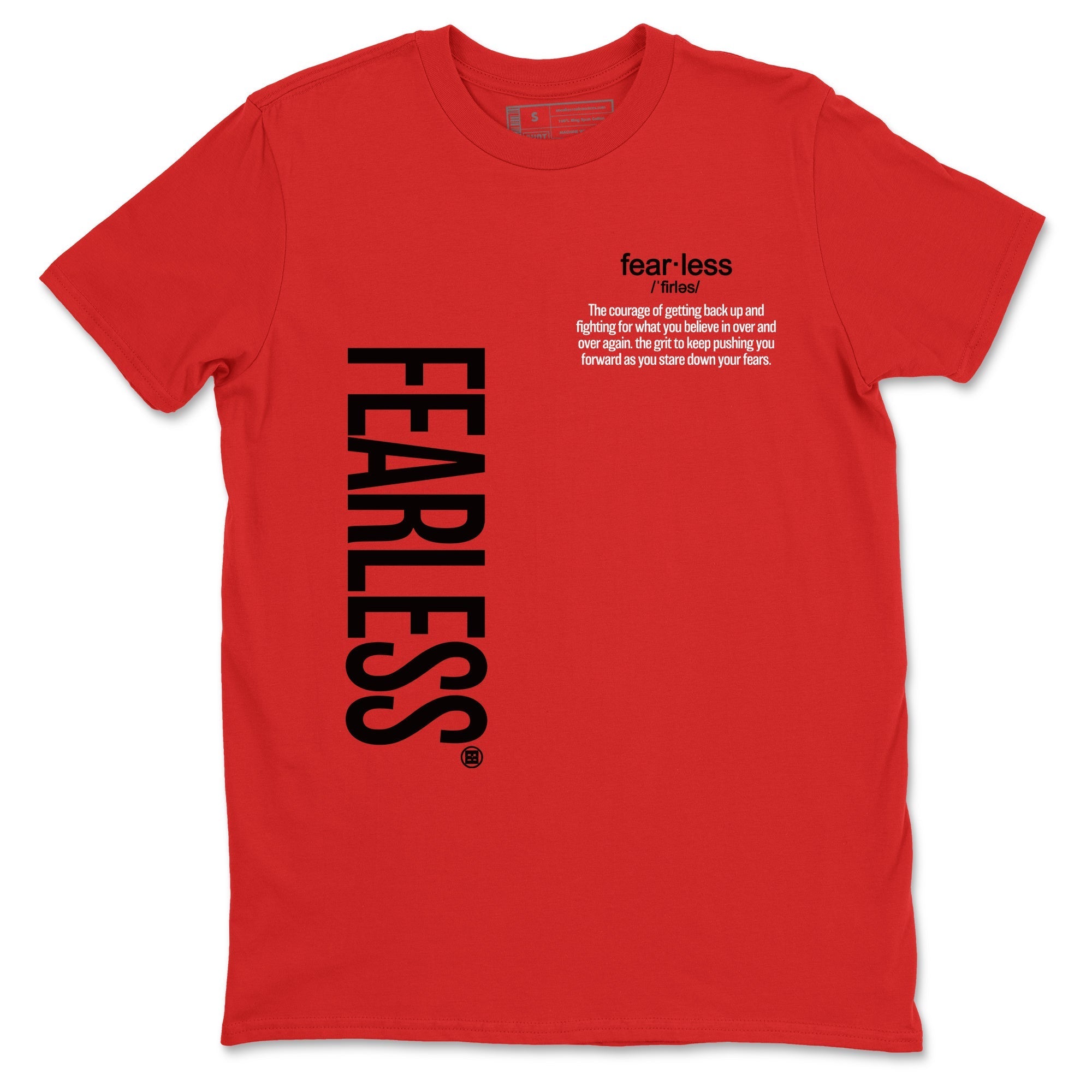 Fearless Definition snkmatch Tees - Air Jordan 11 Bred
