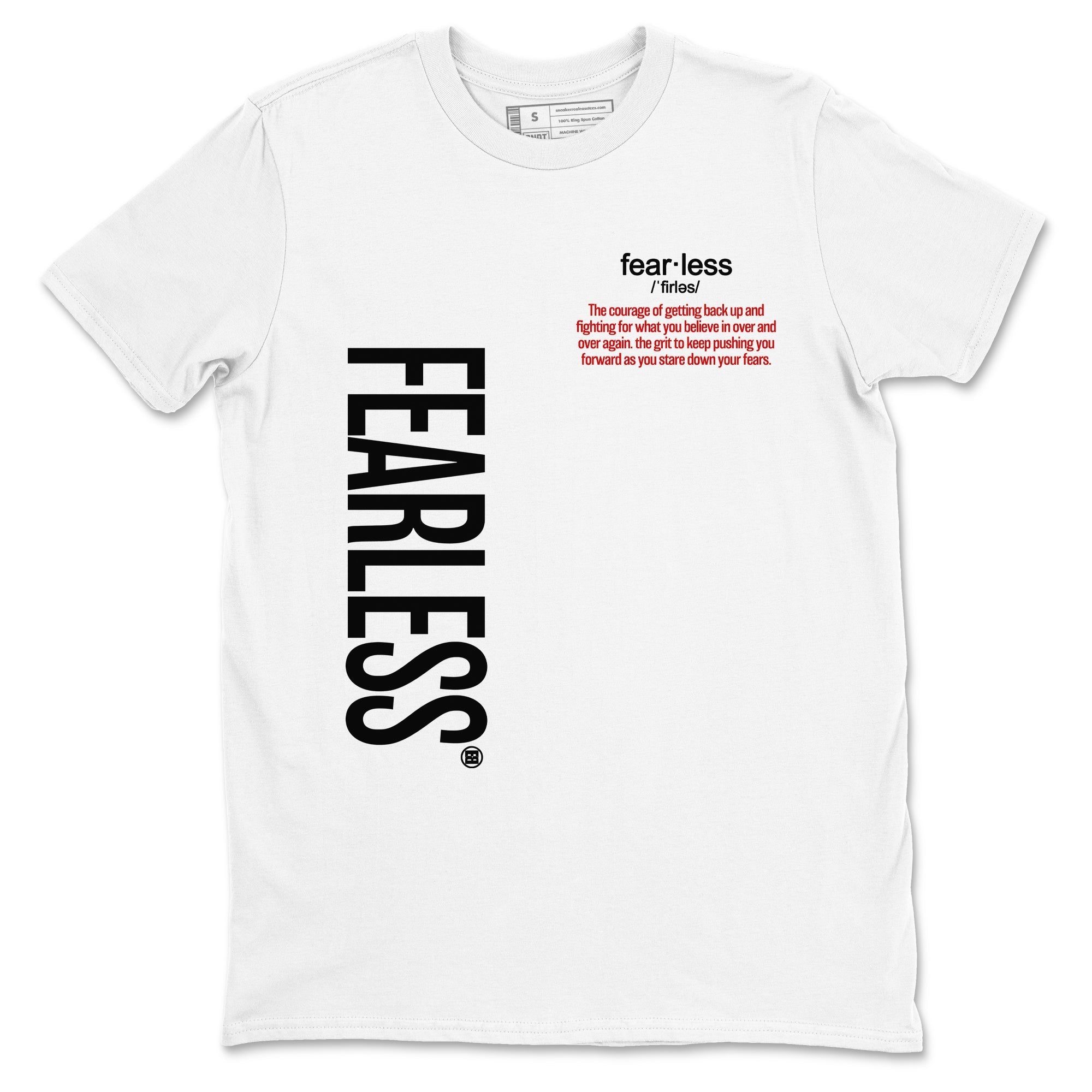 Fearless Definition snkmatch Tees - Air Jordan 11 Bred