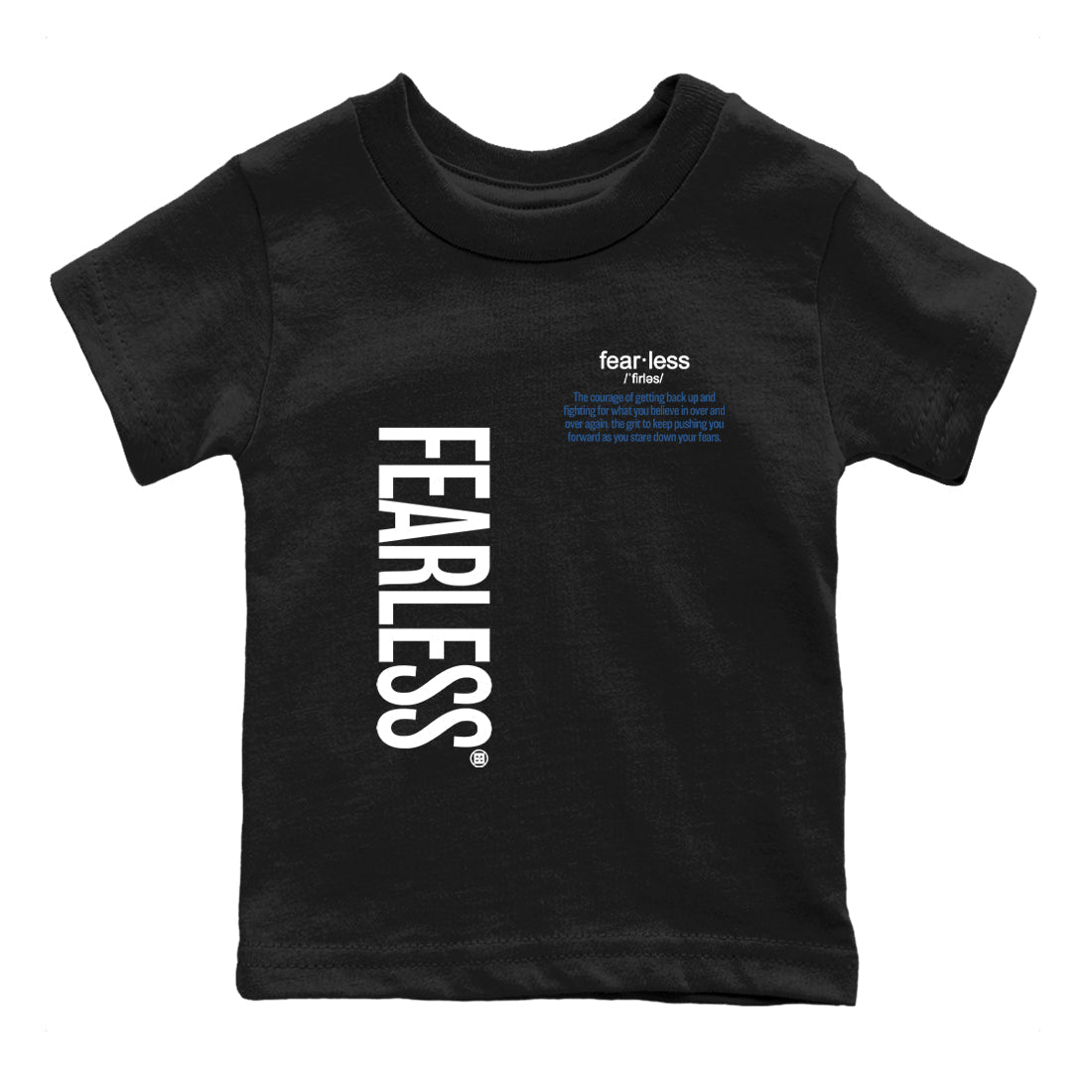 Fearless Definition snkmatch Tees Kids - Air Jordan 3 A Ma Maniere x Diffused Blue