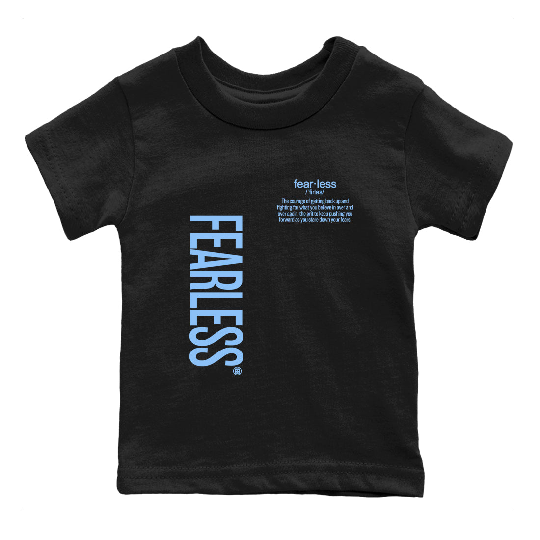 Fearless Definition snkmatch Tees Kids - Air Jordan 4 Forget Me Not
