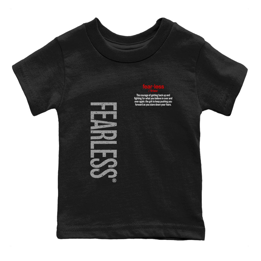Fearless Definition snkmatch Tees Kids - Air Jordan 4 White Cement