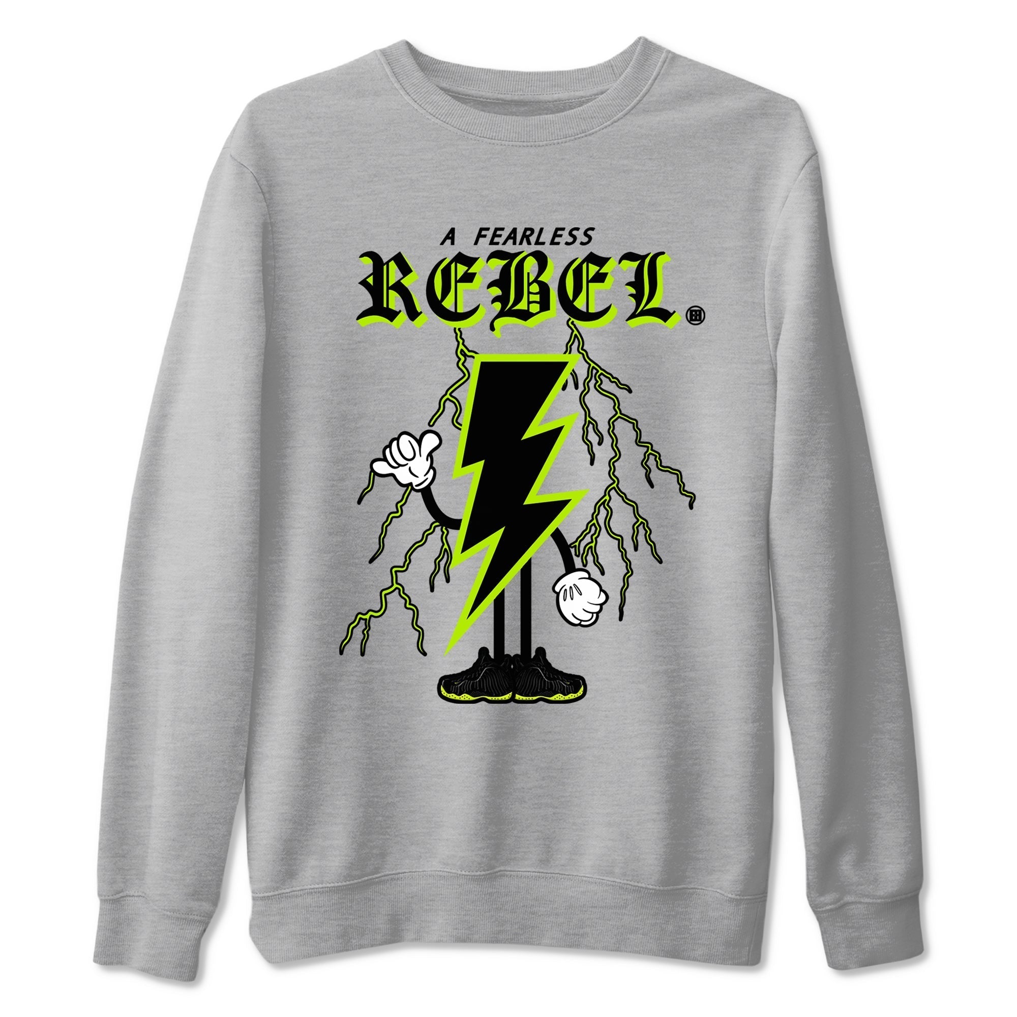 Fearless Rebel snkmatch Tees - Air Foamposite One Black Volt