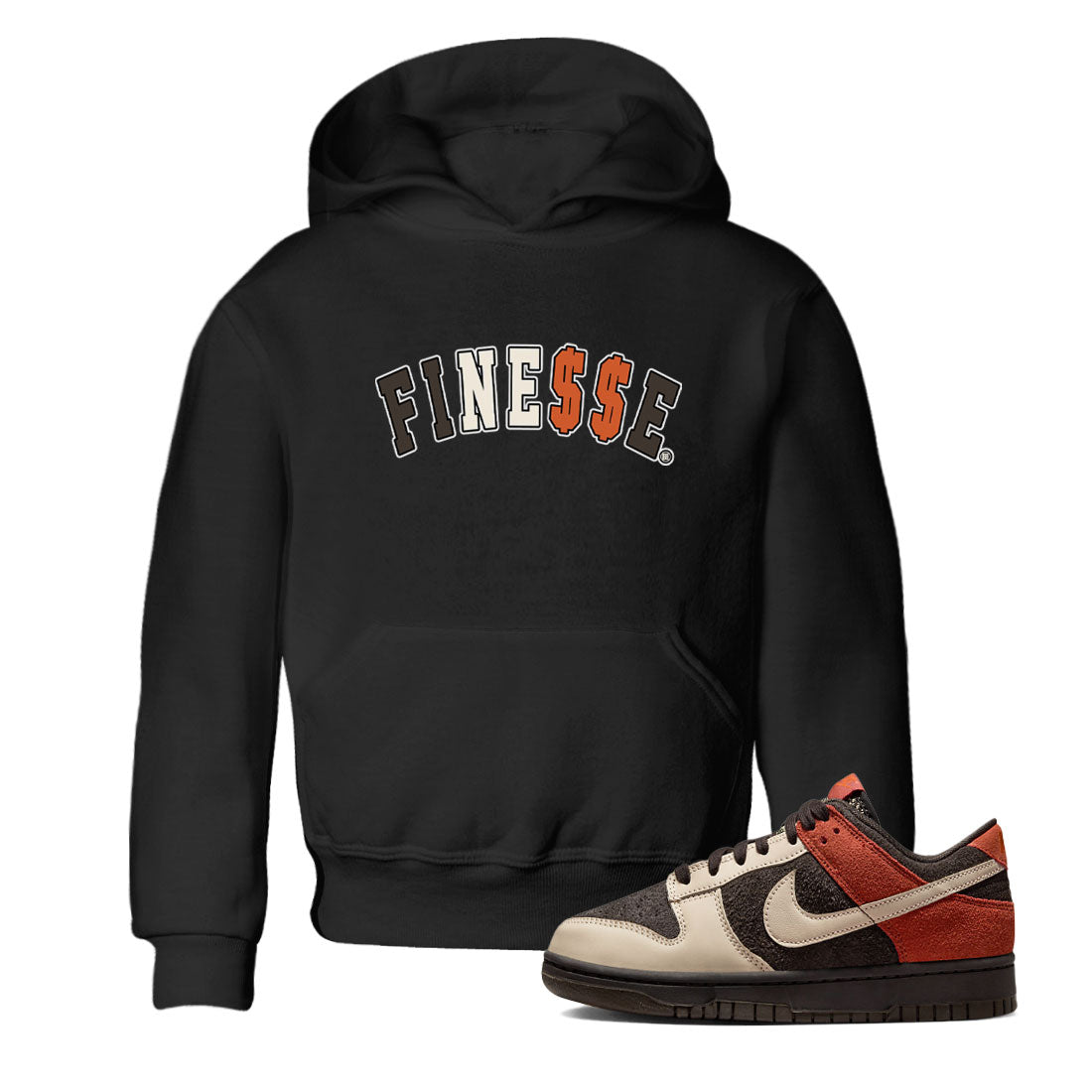 Finesse snkmatch Tee Kids - Dunk Red Panda