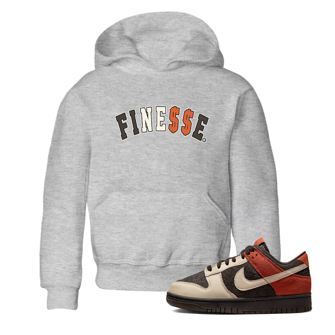 Finesse snkmatch Tee Kids - Dunk Red Panda