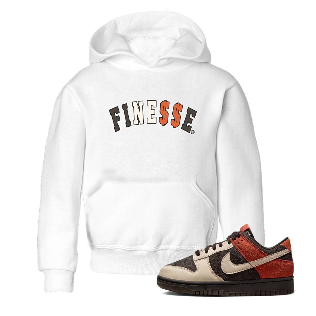 Finesse snkmatch Tee Kids - Dunk Red Panda