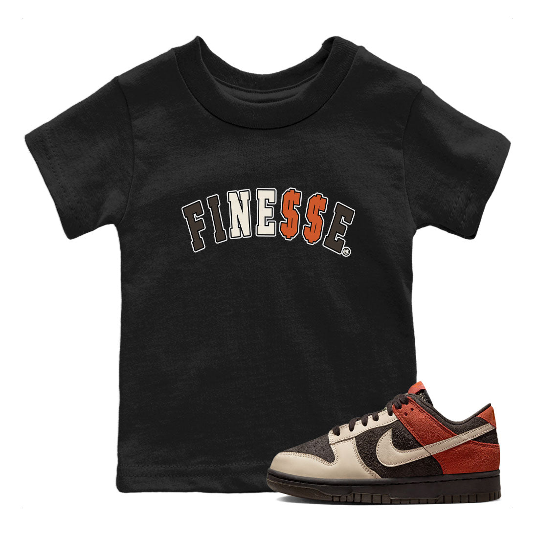 Finesse snkmatch Tee Kids - Dunk Red Panda
