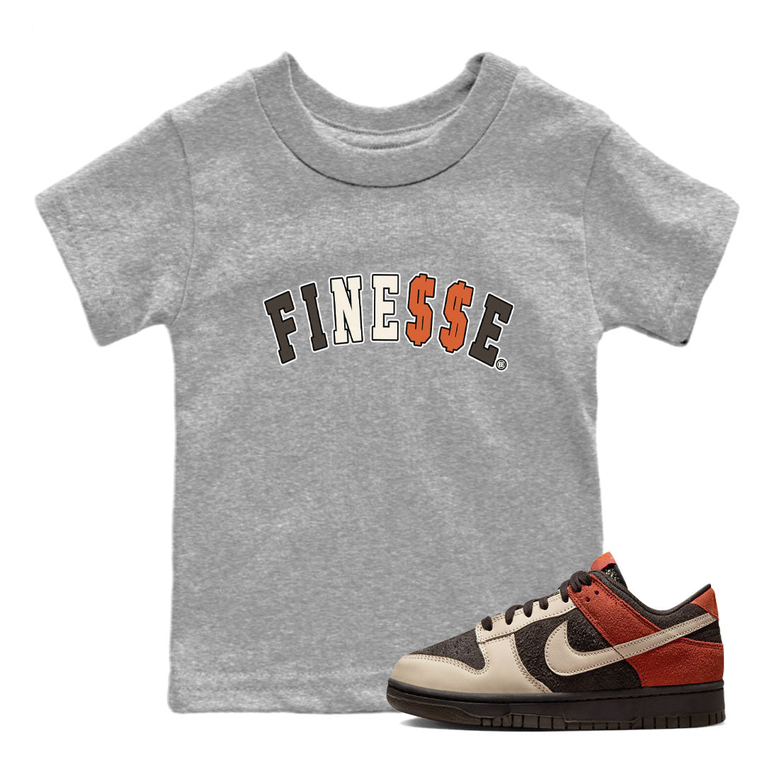 Finesse snkmatch Tee Kids - Dunk Red Panda