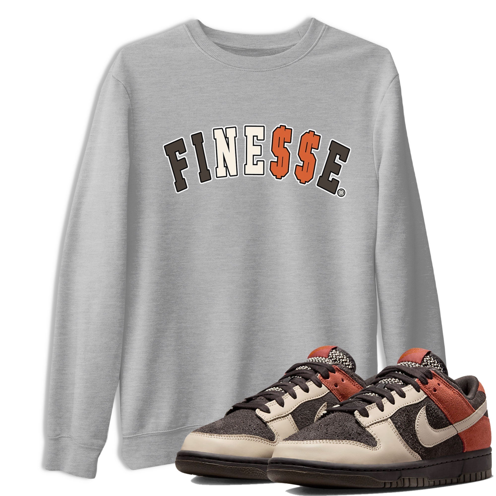 Finesse snkmatch Tee - Dunk Red Panda