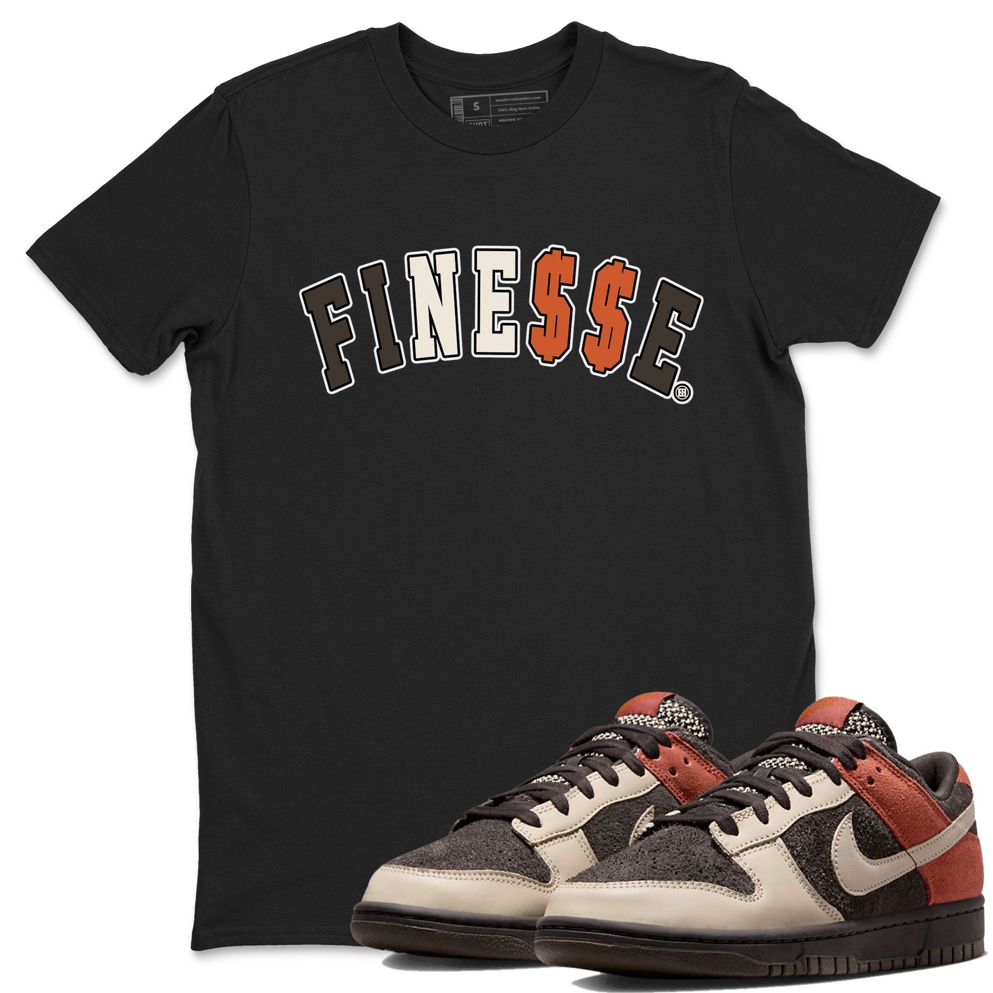 Finesse snkmatch Tee - Dunk Red Panda