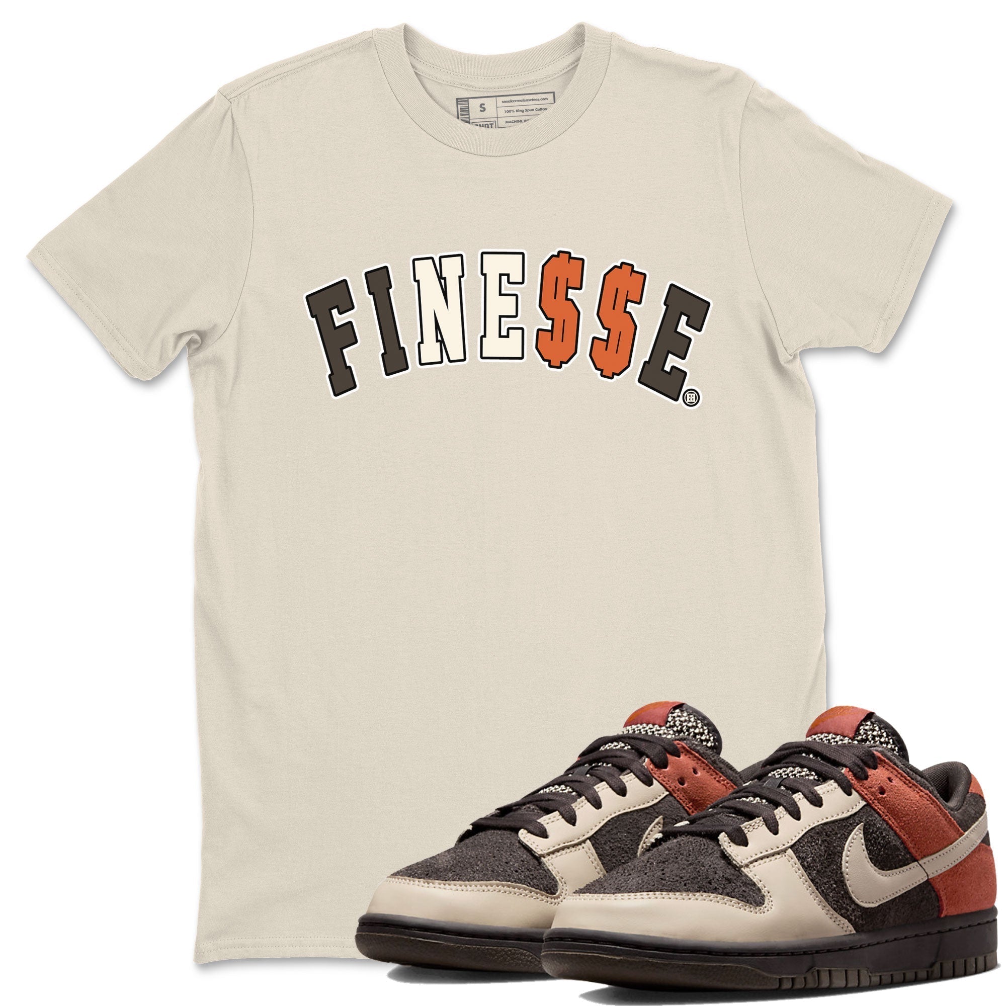 Finesse snkmatch Tee - Dunk Red Panda