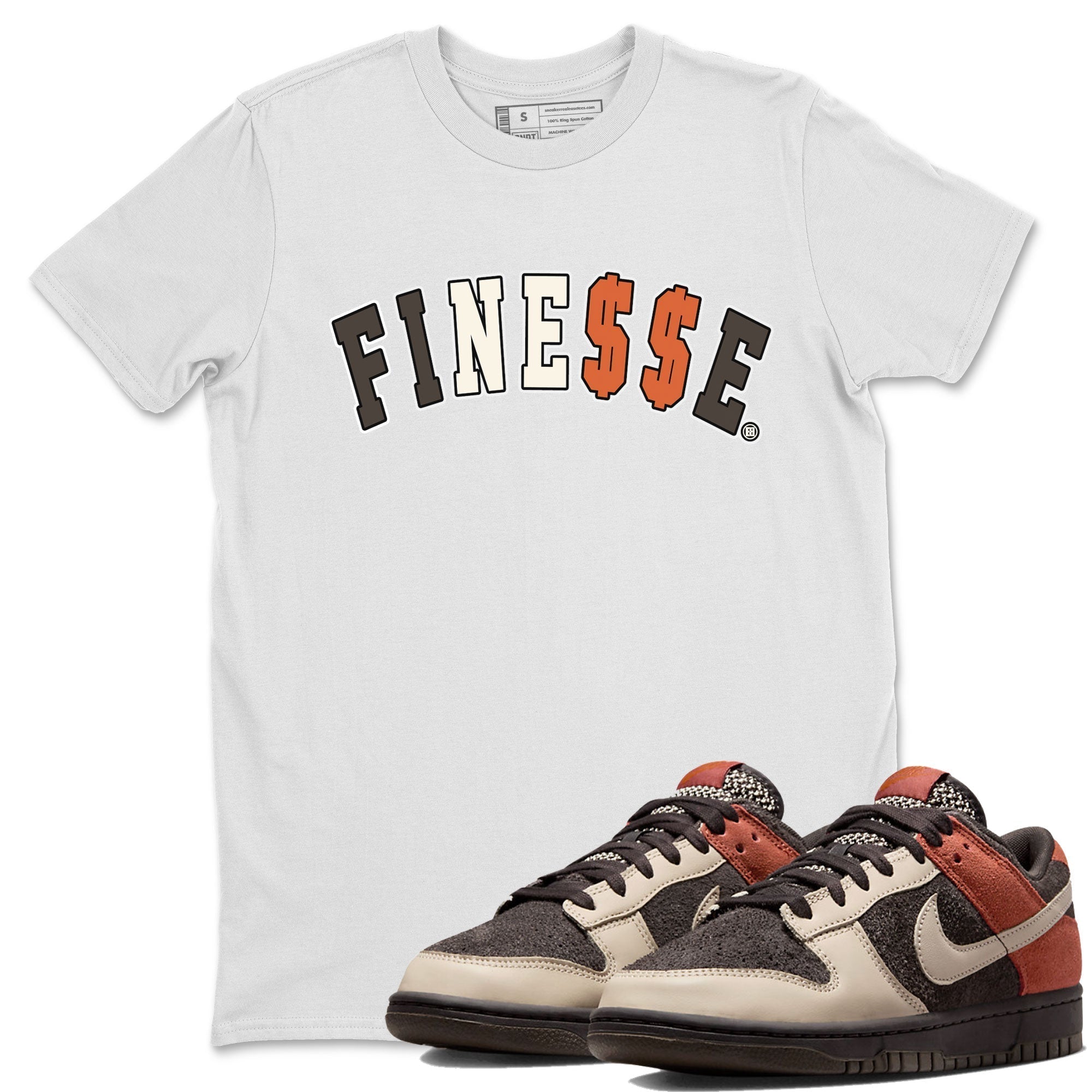 Finesse snkmatch Tee - Dunk Red Panda
