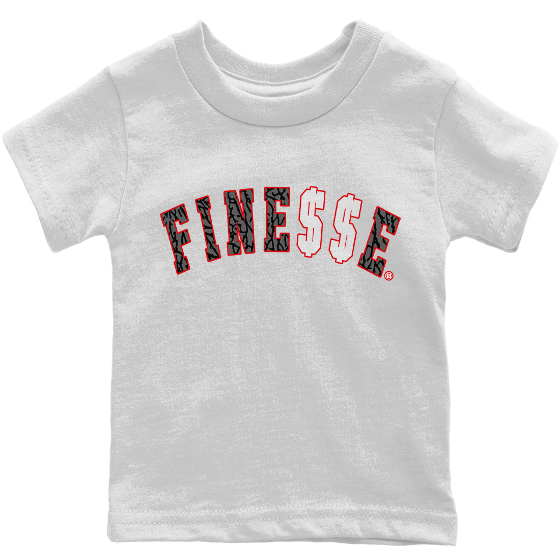 Finesse Kids Tops - Air Jordan 3 Fire Red