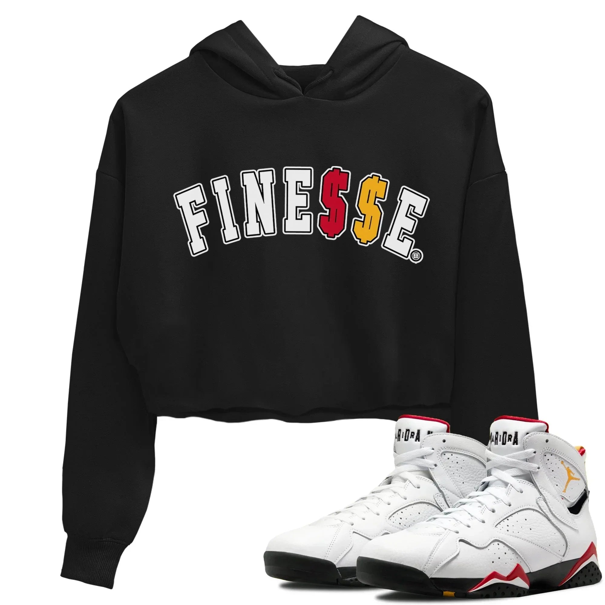 Finesse Women's Tops - Air Jordan 7 Cardinal