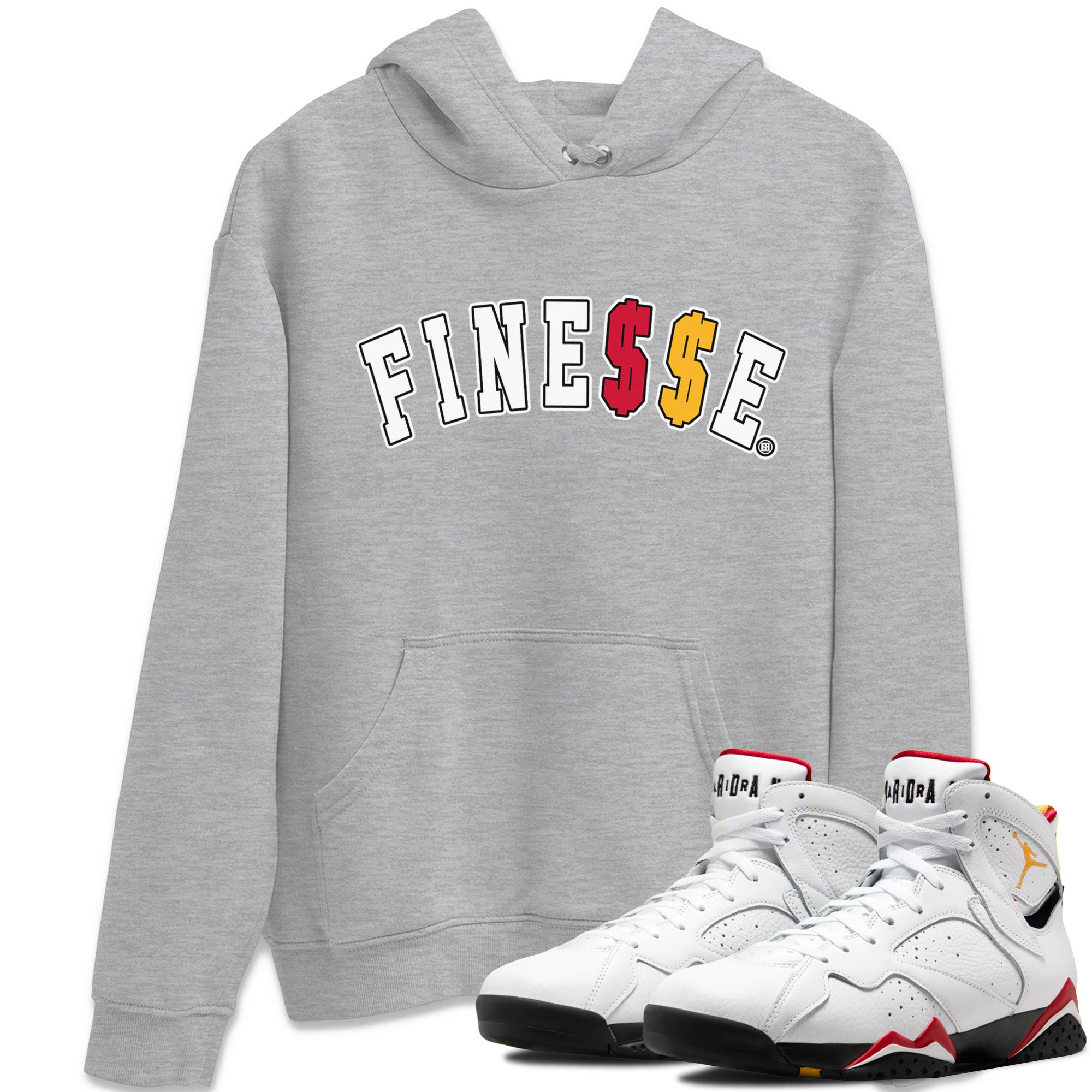Finesse Unisex Tops - Air Jordan 7 Cardinal