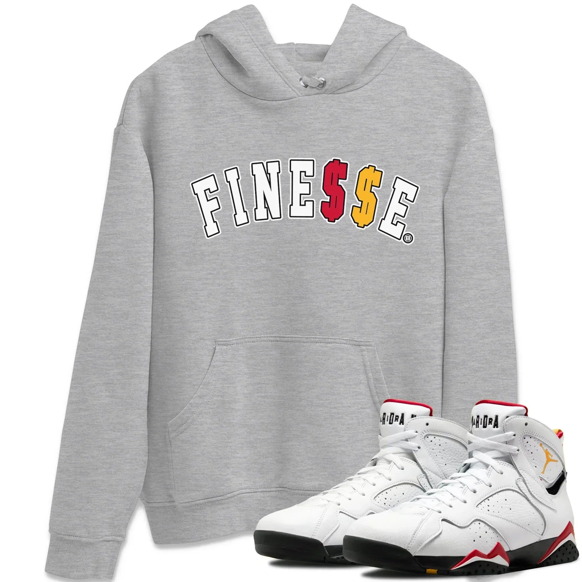 Finesse Unisex Tops - Air Jordan 7 Cardinal
