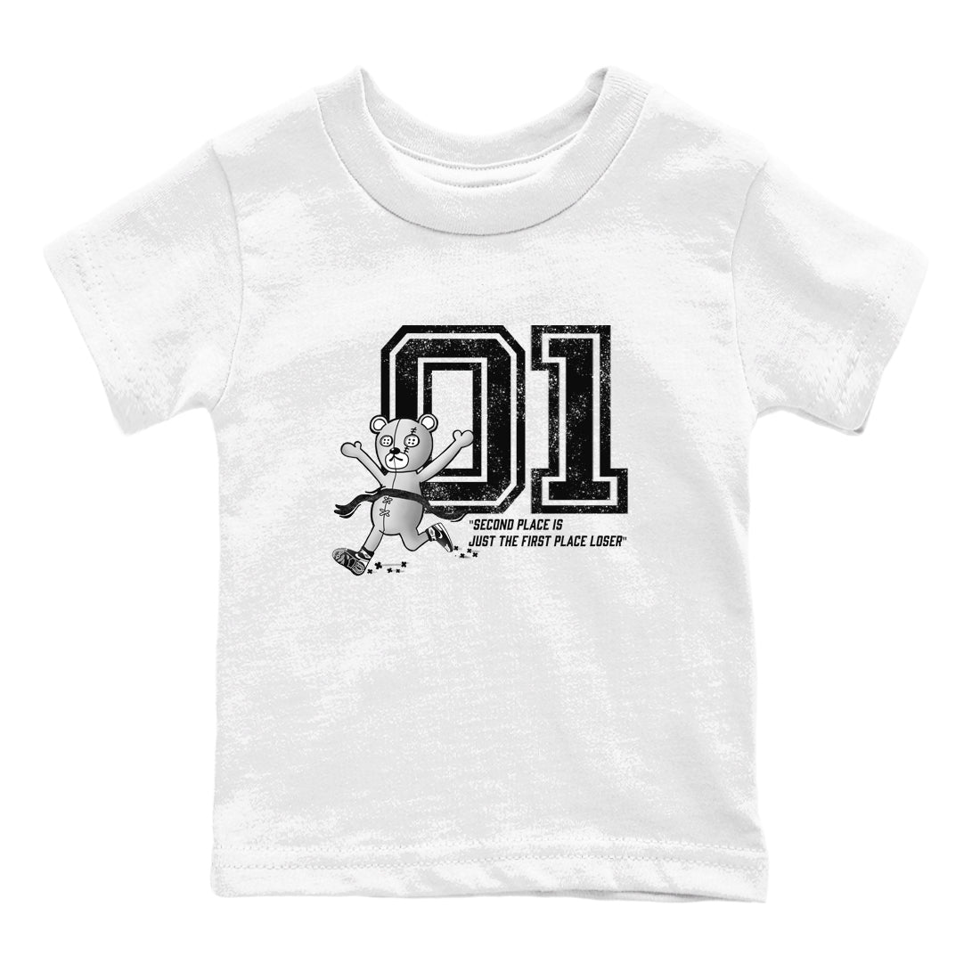 First Place Winner snkmatch Tees Kids - Air Jordan 1 Black White