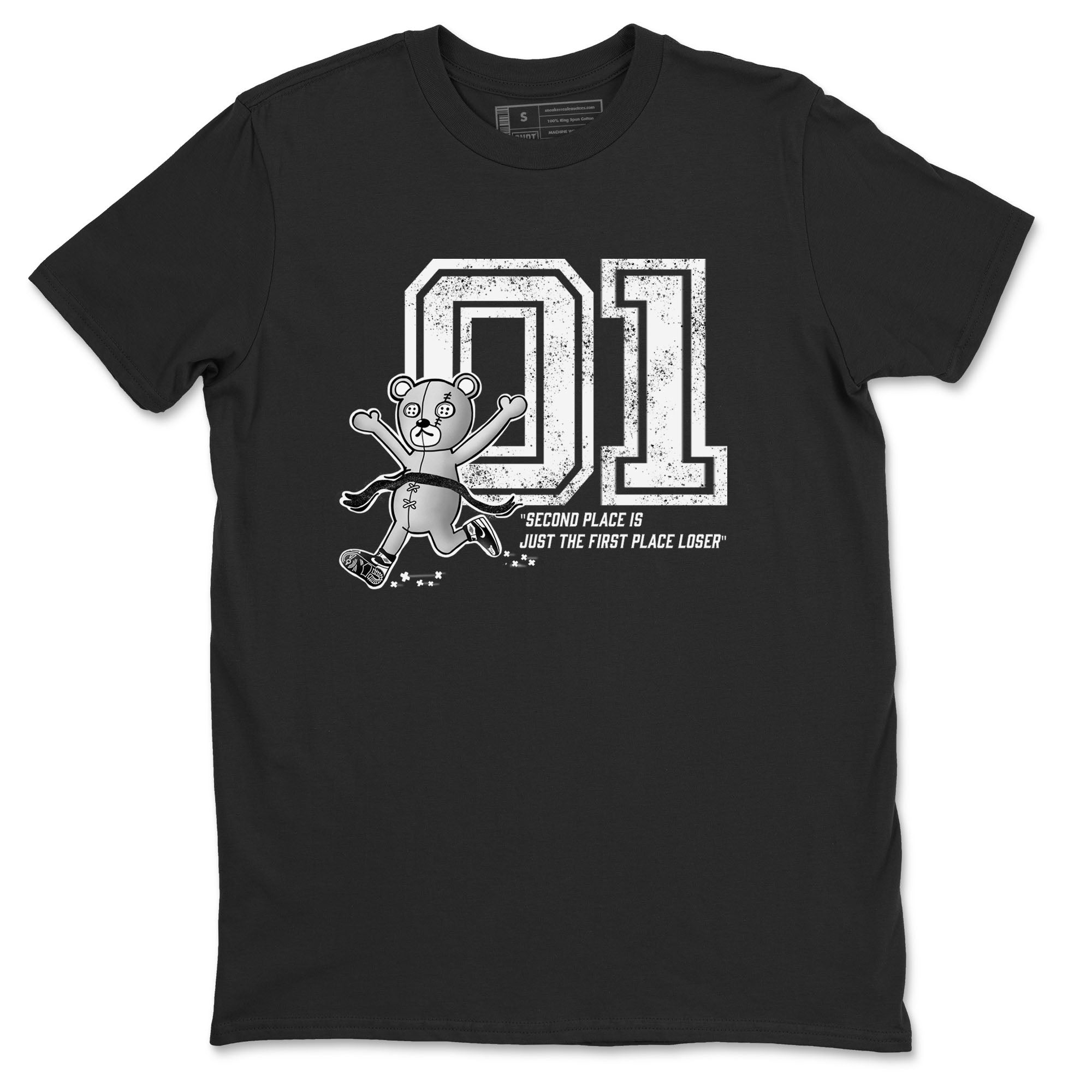 First Place Winner snkmatch Tees - Air Jordan 1 Black White