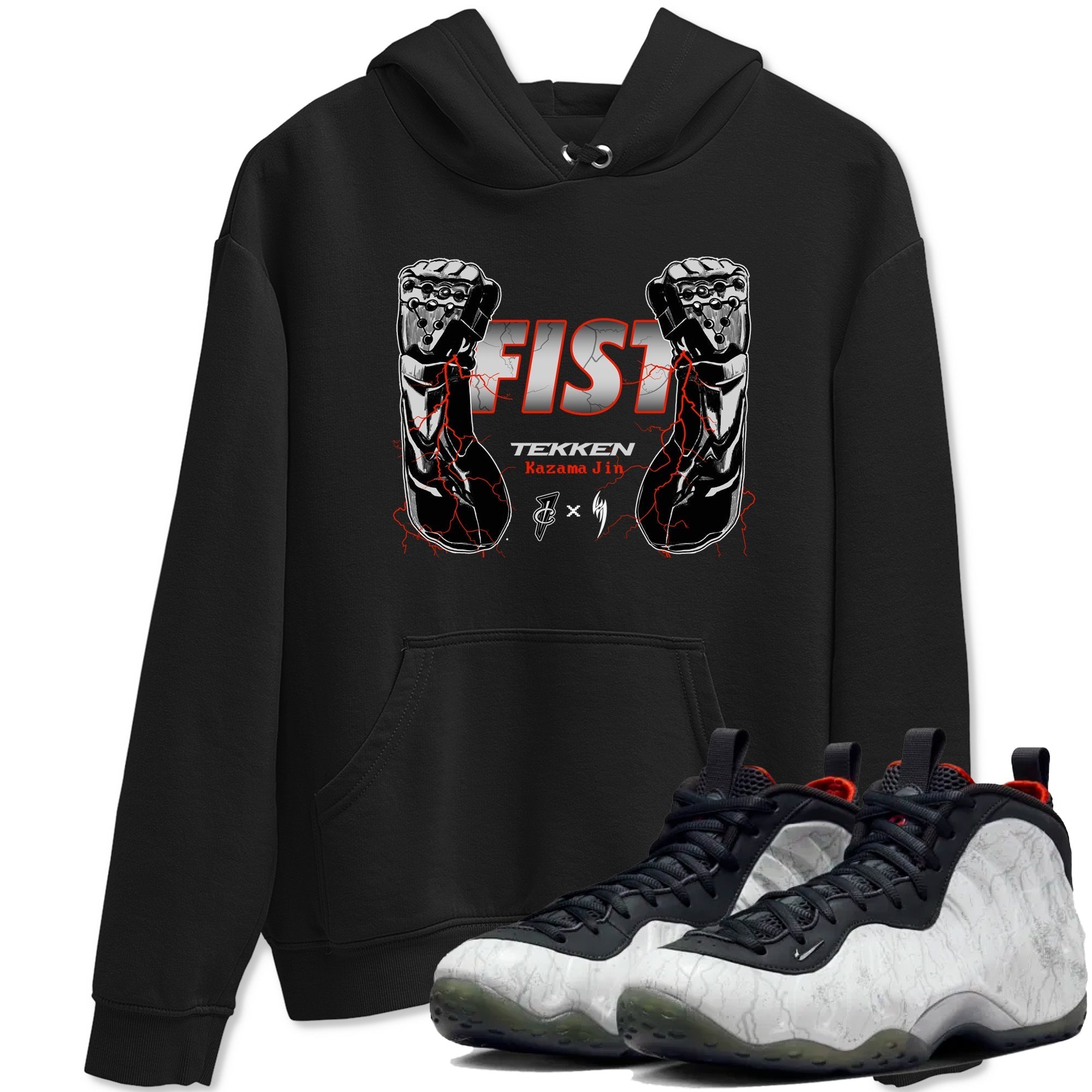 Fist snkmatch Tees - Air Foamposite One Jin