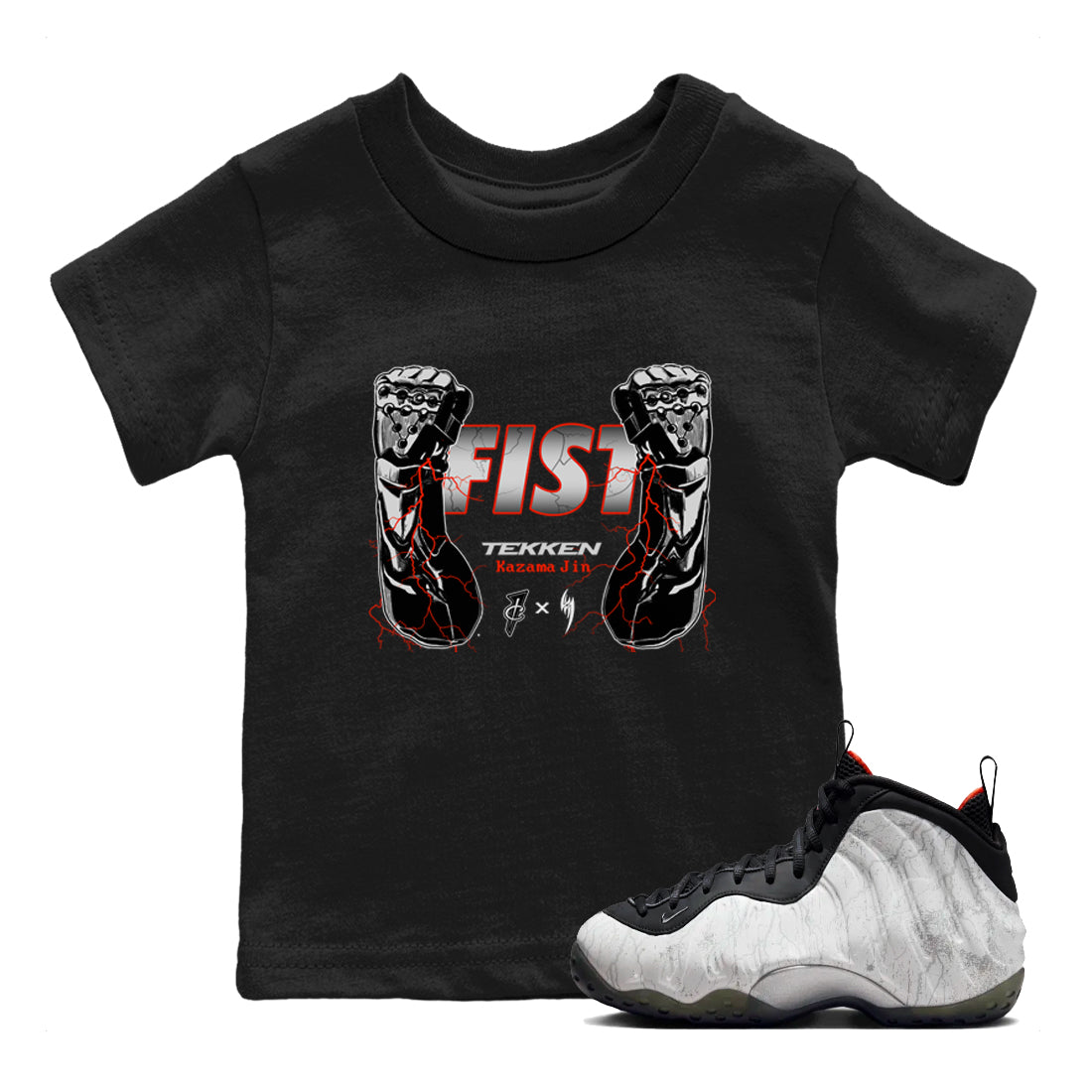 Fist snkmatch Tees Kids - Air Foamposite One Jin