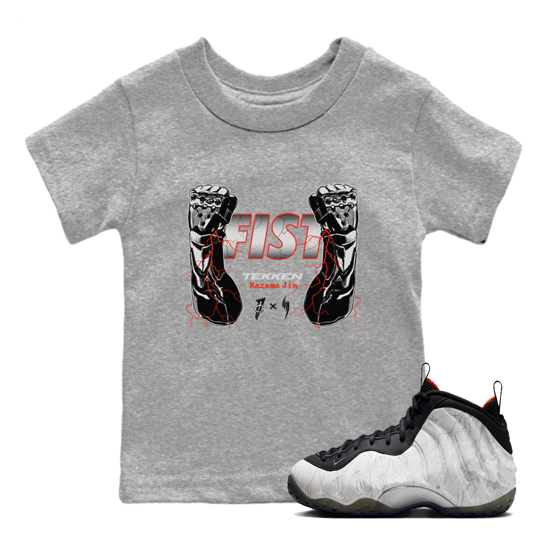 Fist snkmatch Tees Kids - Air Foamposite One Jin