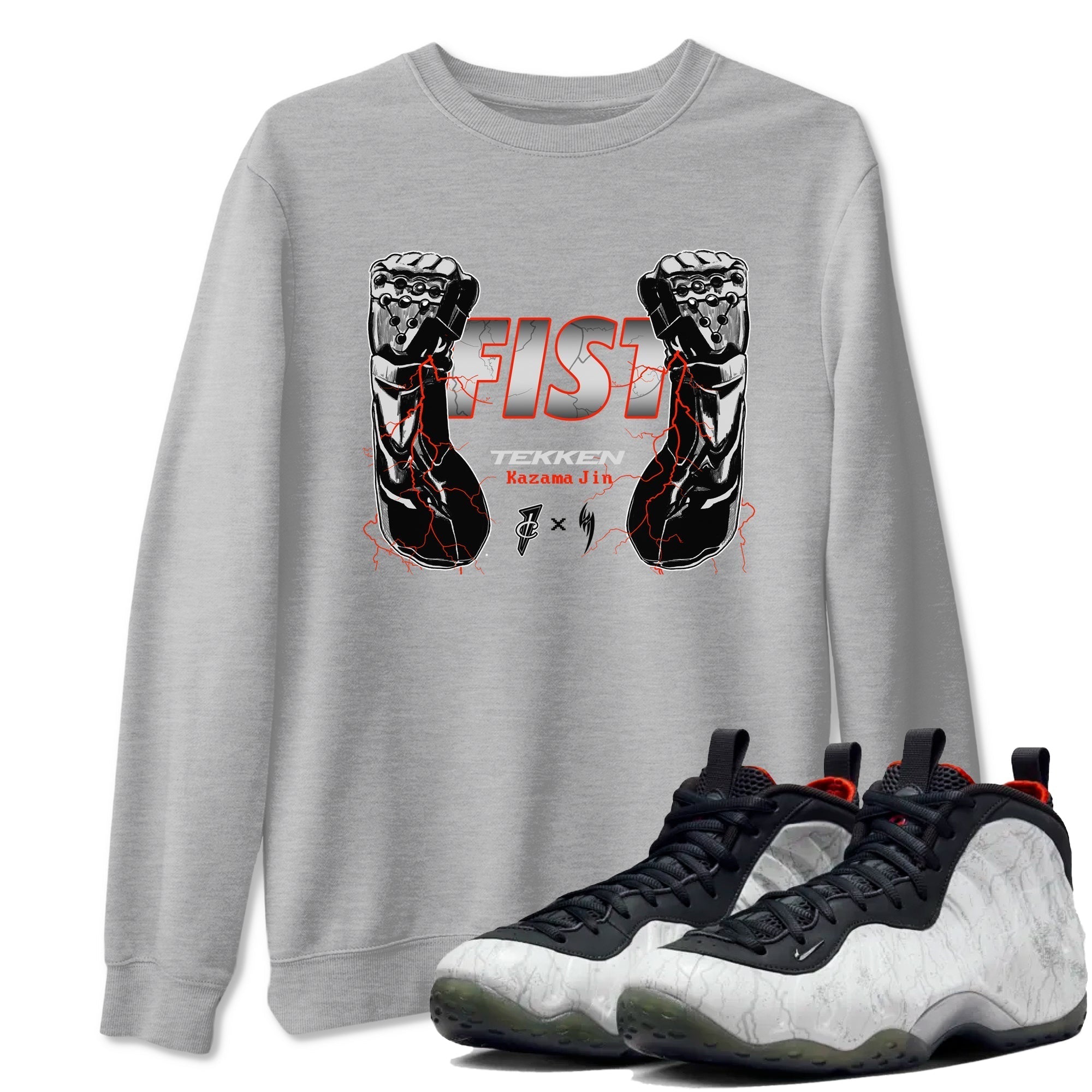 Fist snkmatch Tees - Air Foamposite One Jin
