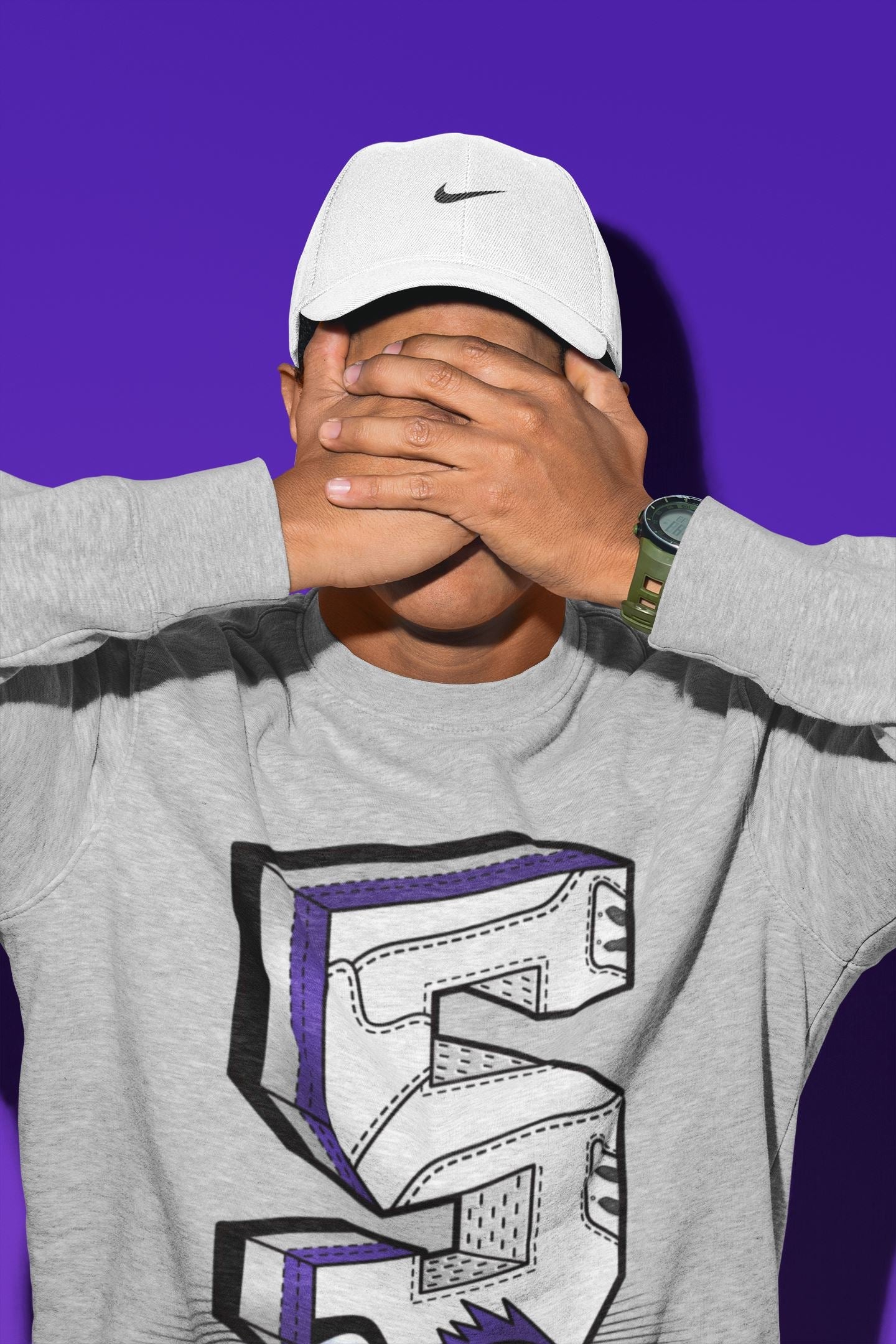 Five Statue Unisex Tops - Air Jordan 5 Concord