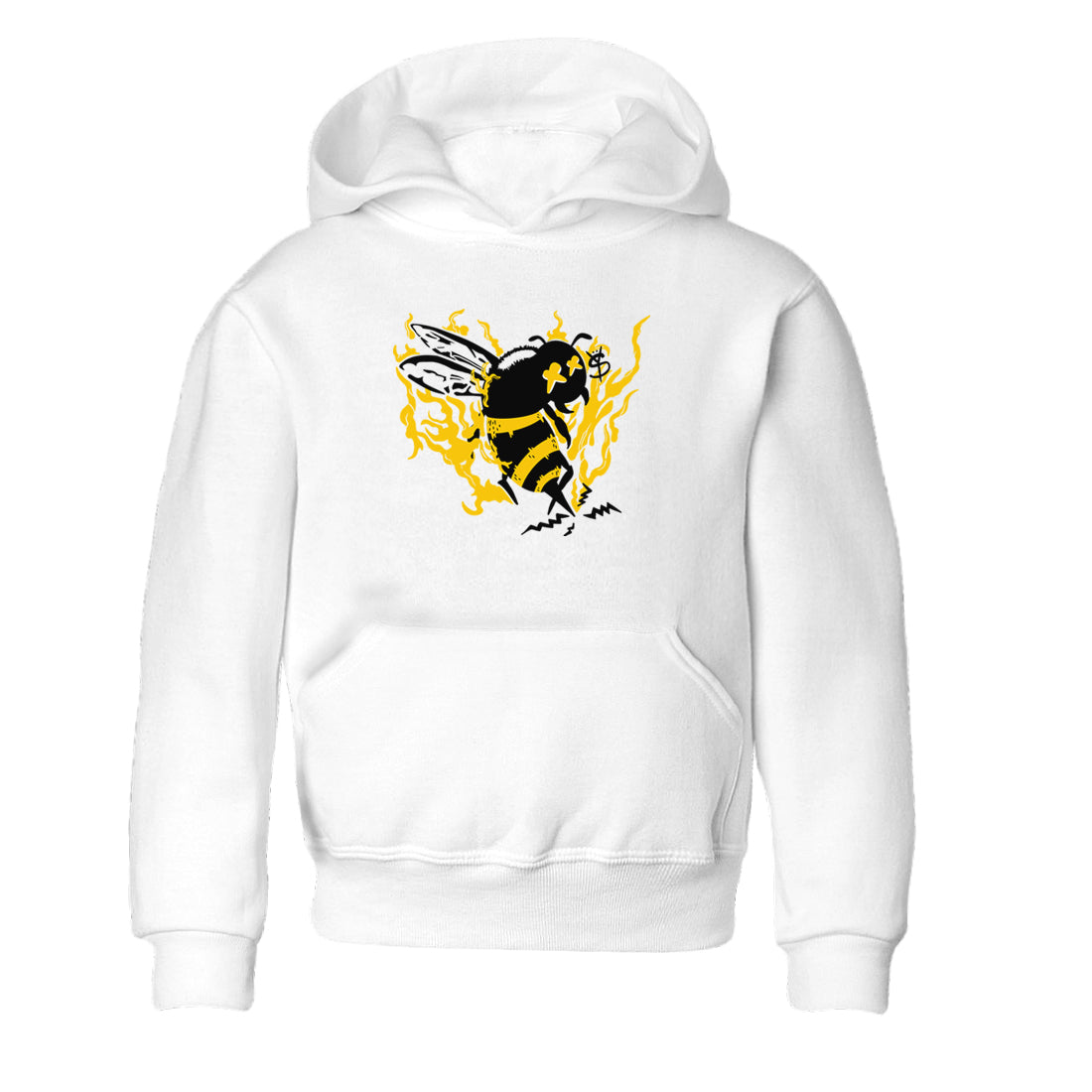 Flame Bee snkmatch Tees Kids - Dunk High Pollen