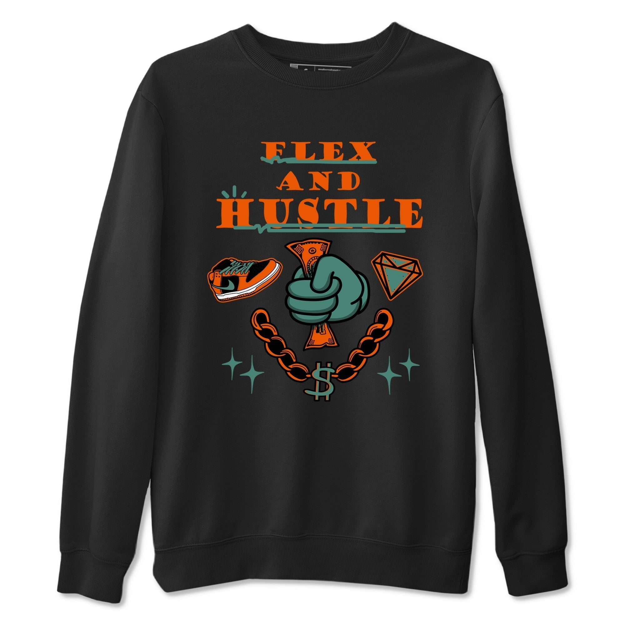 Flex And Hustle snkmatch Tees - Dunk Ceramic