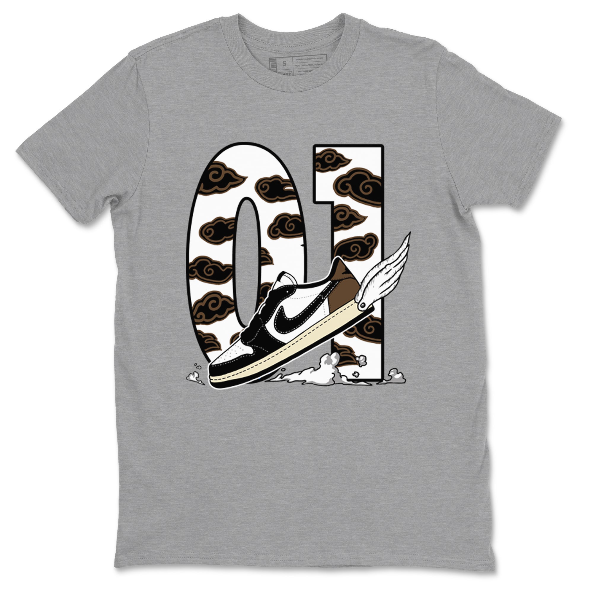 Fly To The Clouds snkmatch Tees - Air Jordan 1 Mocha