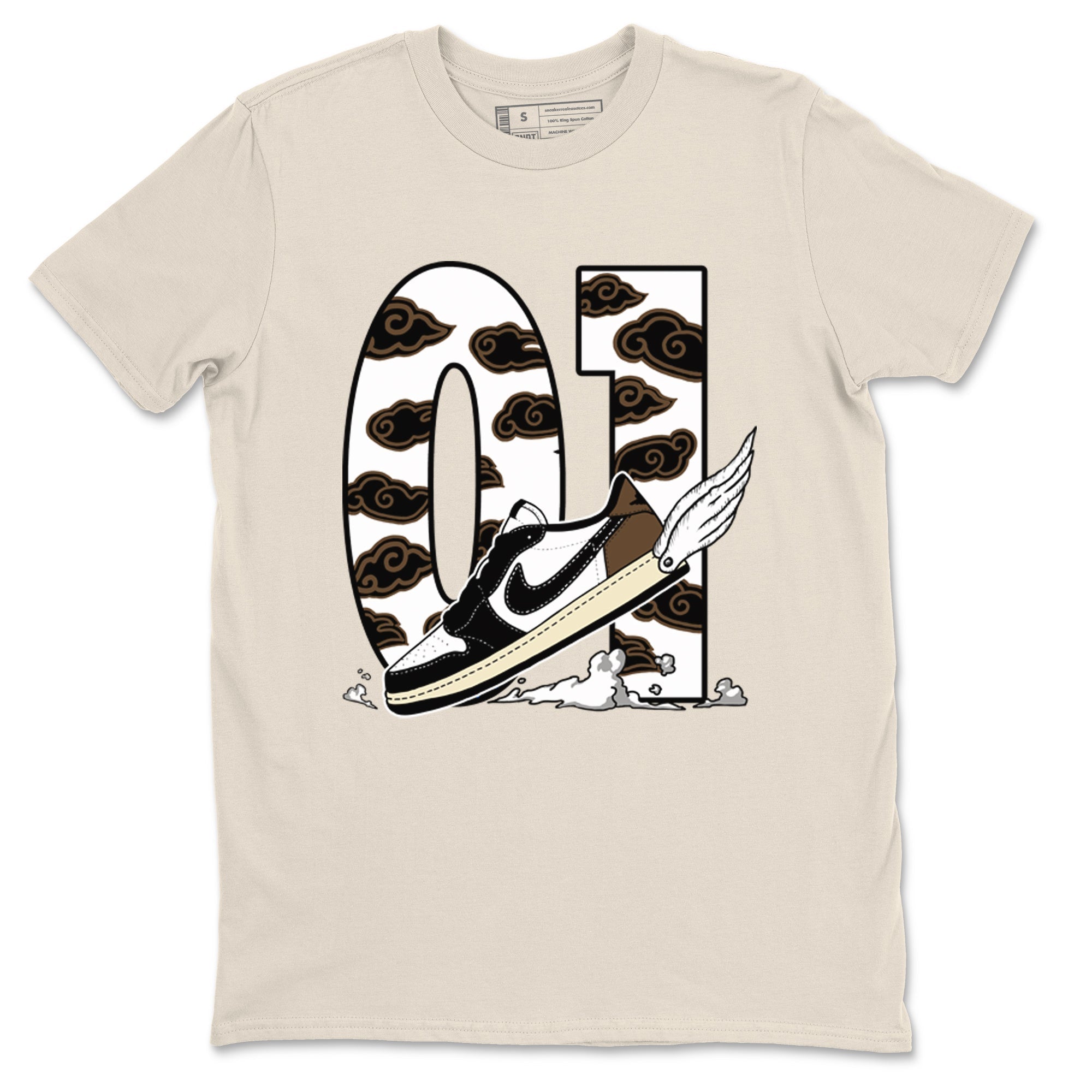 Fly To The Clouds snkmatch Tees - Air Jordan 1 Mocha