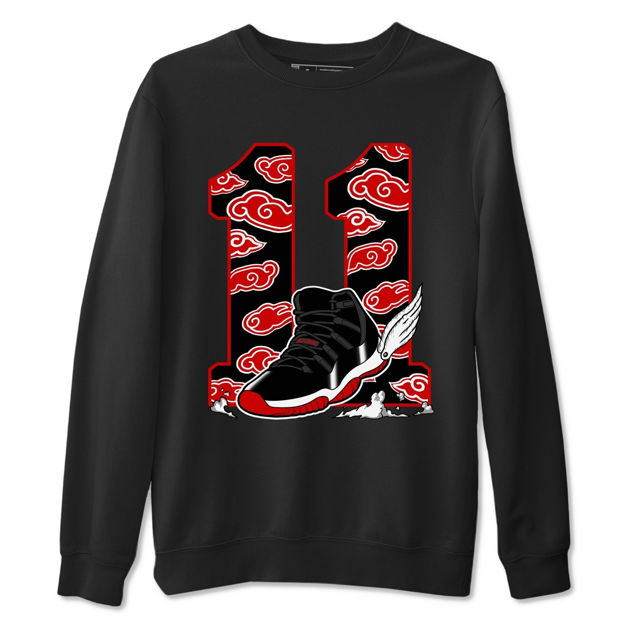 Fly To The Clouds snkmatch Tees - Air Jordan 11 Bred Velvet