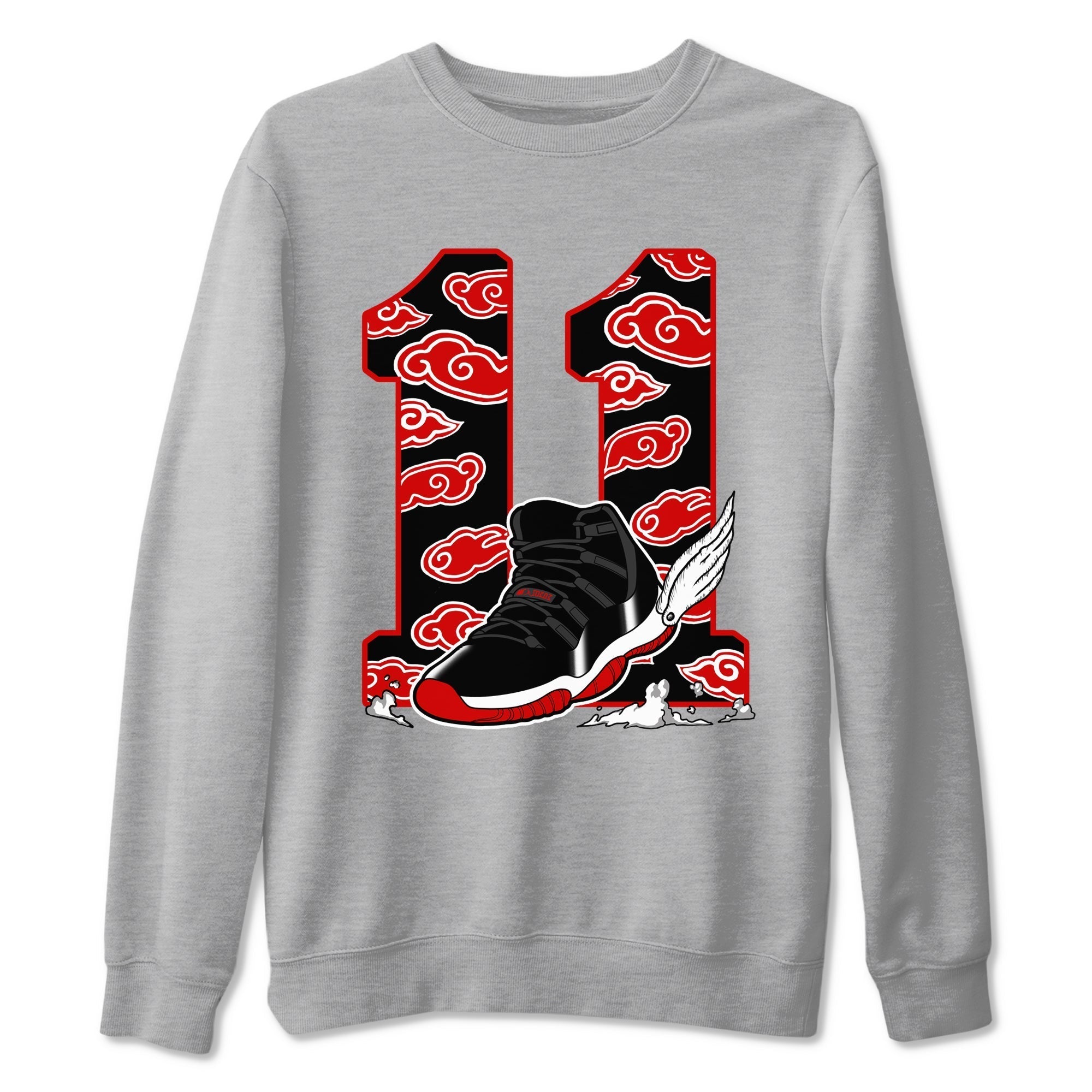Fly To The Clouds snkmatch Tees - Air Jordan 11 Bred Velvet