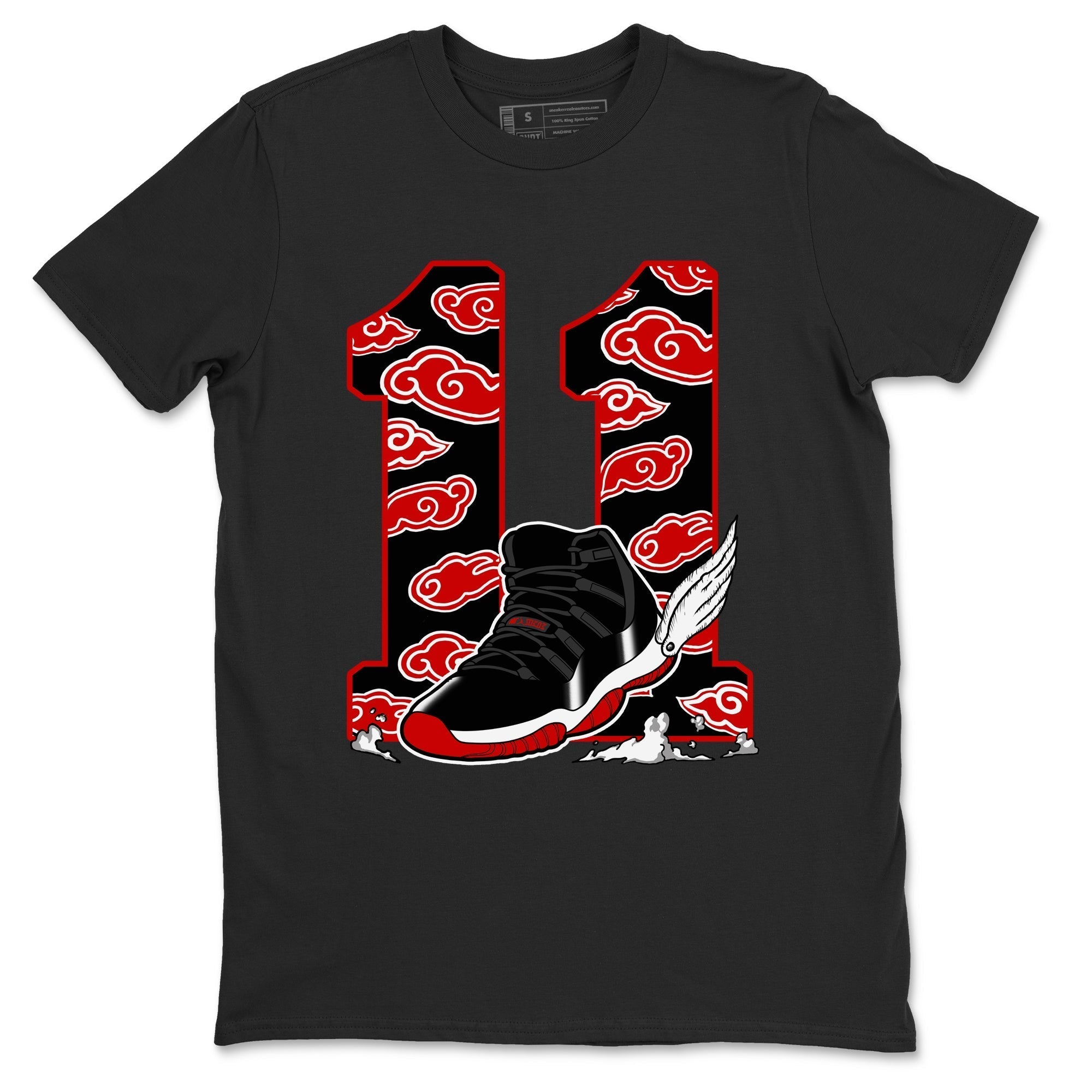 Fly To The Clouds snkmatch Tees - Air Jordan 11 Bred Velvet