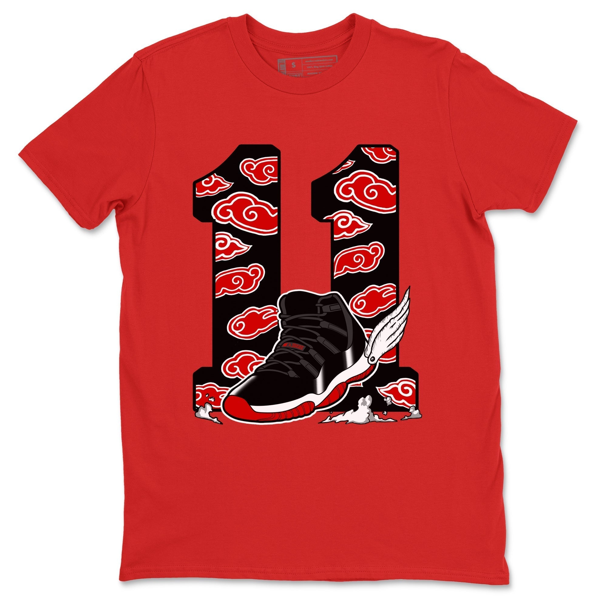 Fly To The Clouds snkmatch Tees - Air Jordan 11 Bred Velvet