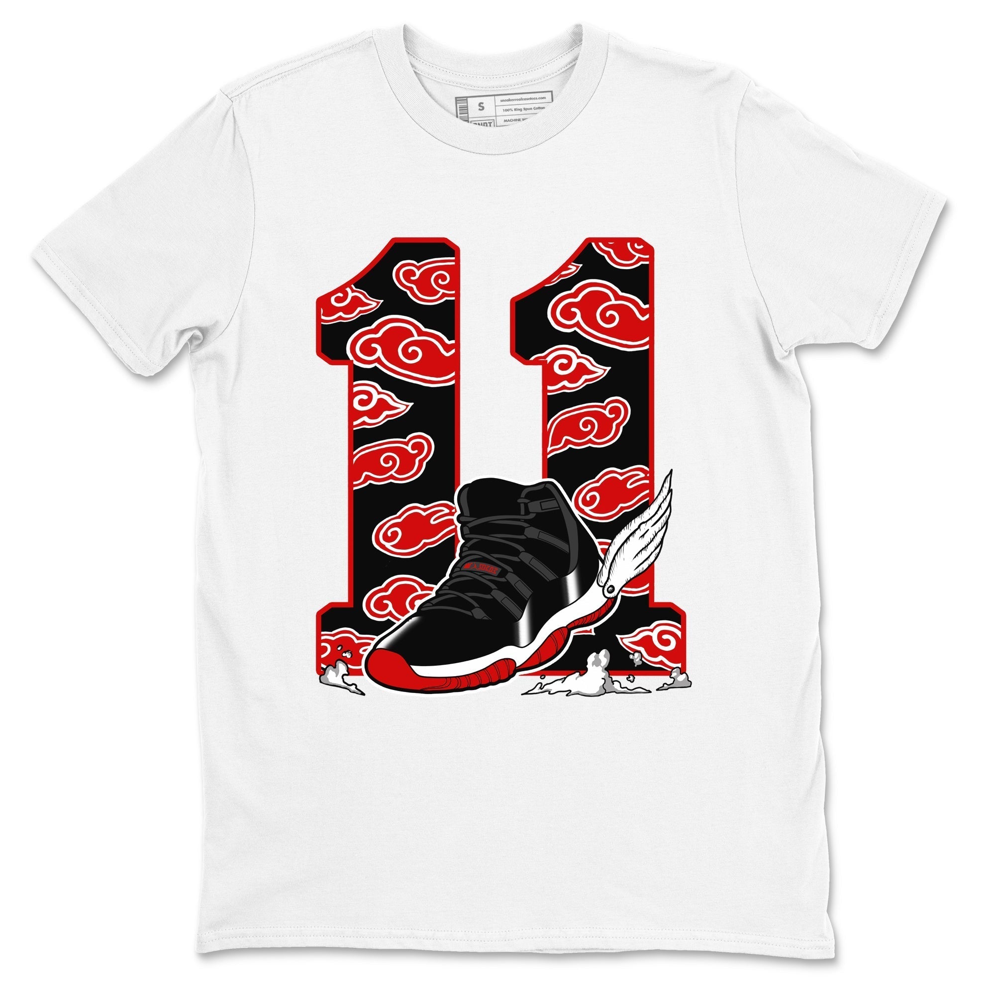 Fly To The Clouds snkmatch Tees - Air Jordan 11 Bred Velvet