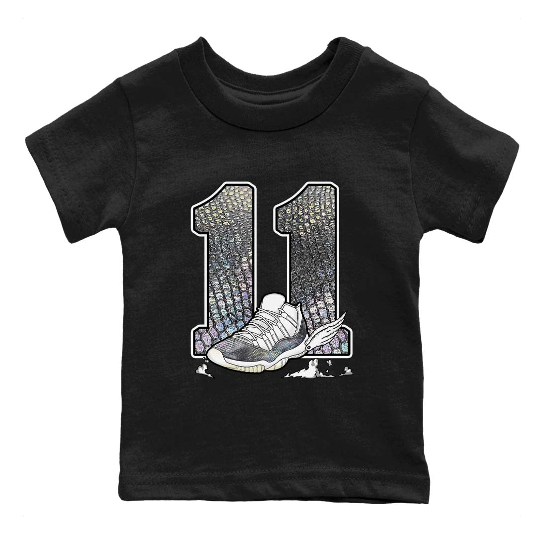Fly To The Clouds snkmatch Tees Kids - Air Jordan 11 Year Of The Snake