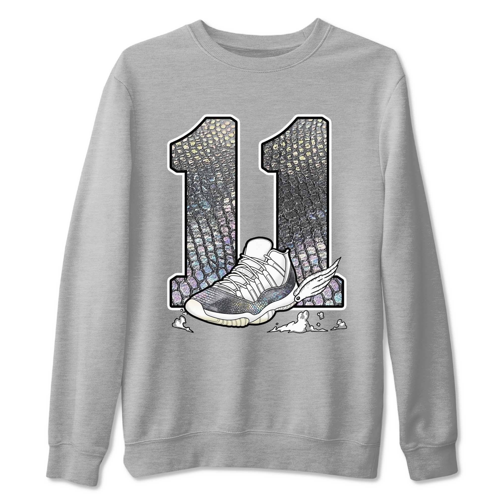 Fly To The Clouds snkmatch Tees - Air Jordan 11 Year Of The Snake
