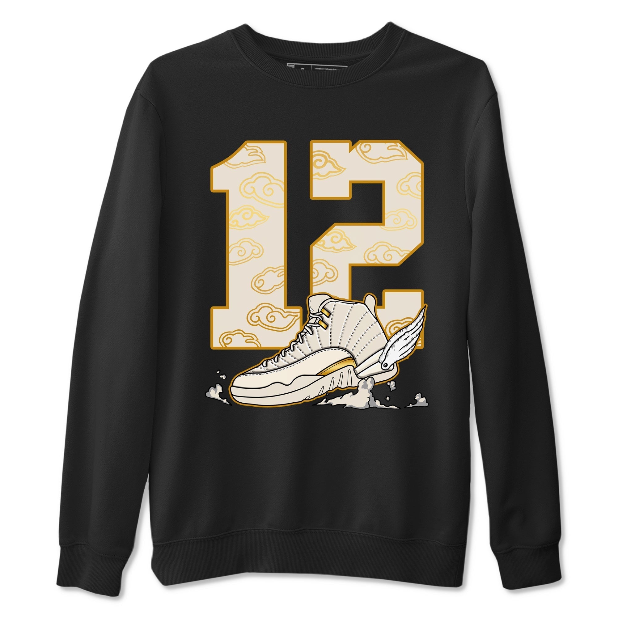 Fly To The Clouds snkmatch Tees - Air Jordan 12 Phantom