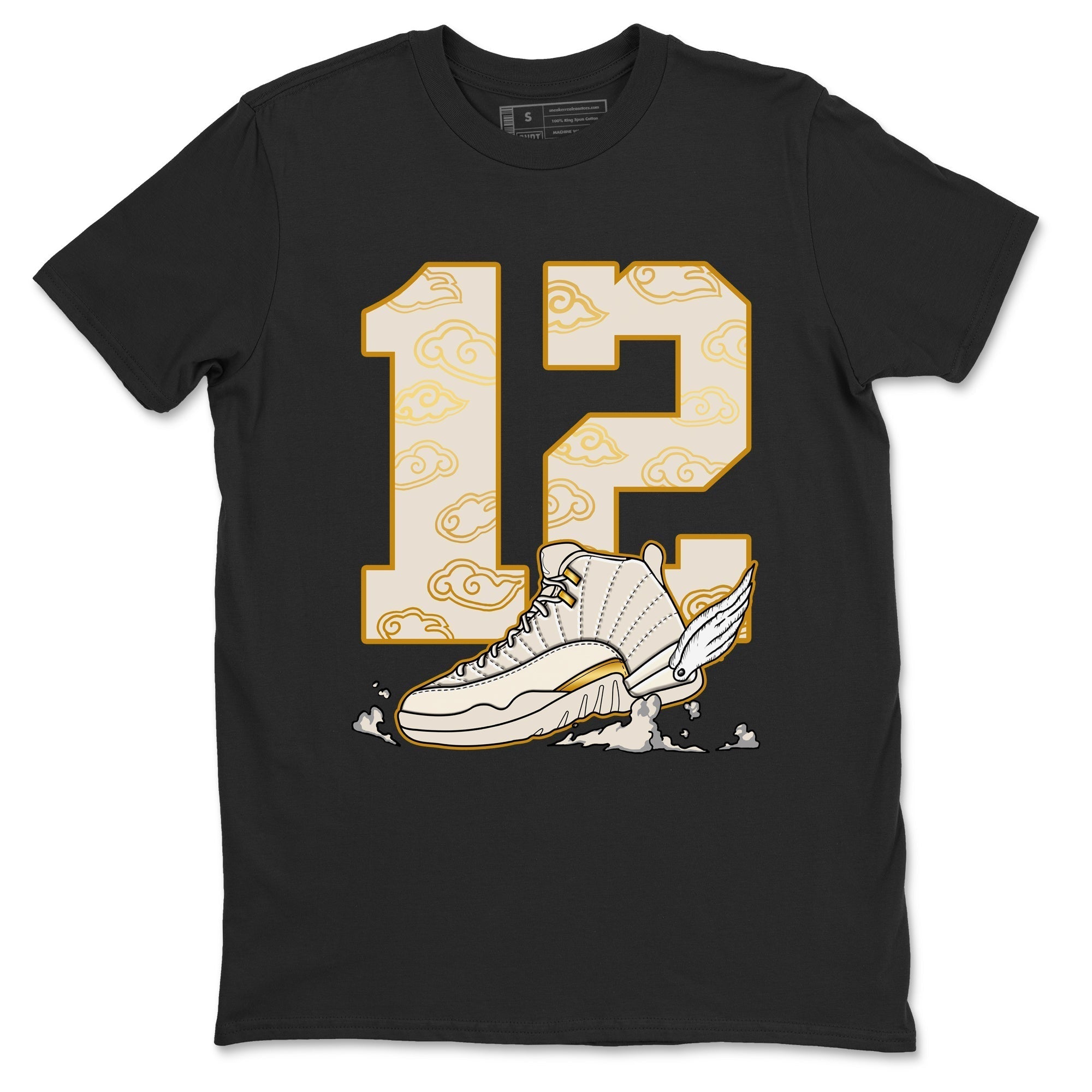 Fly To The Clouds snkmatch Tees - Air Jordan 12 Phantom