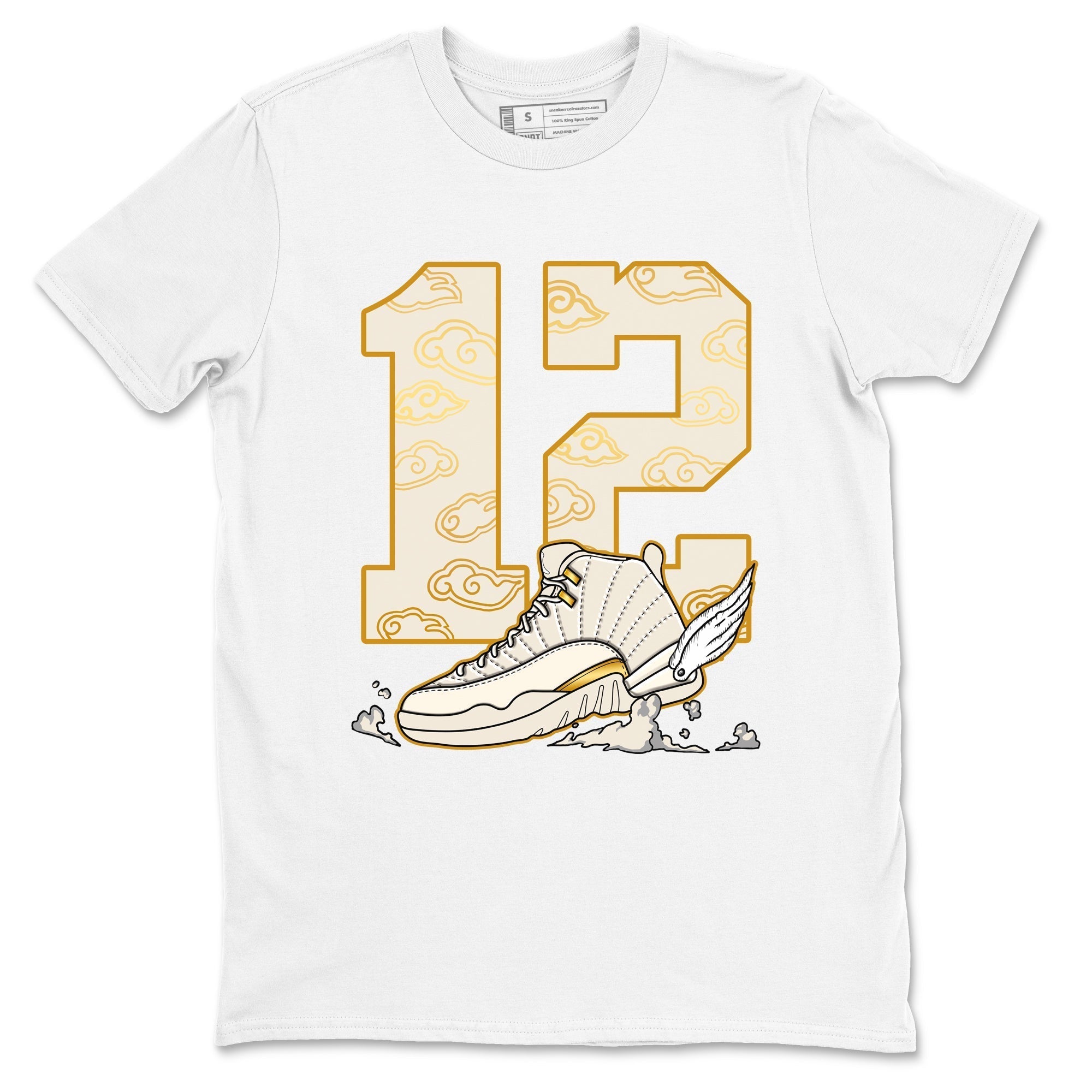 Fly To The Clouds snkmatch Tees - Air Jordan 12 Phantom