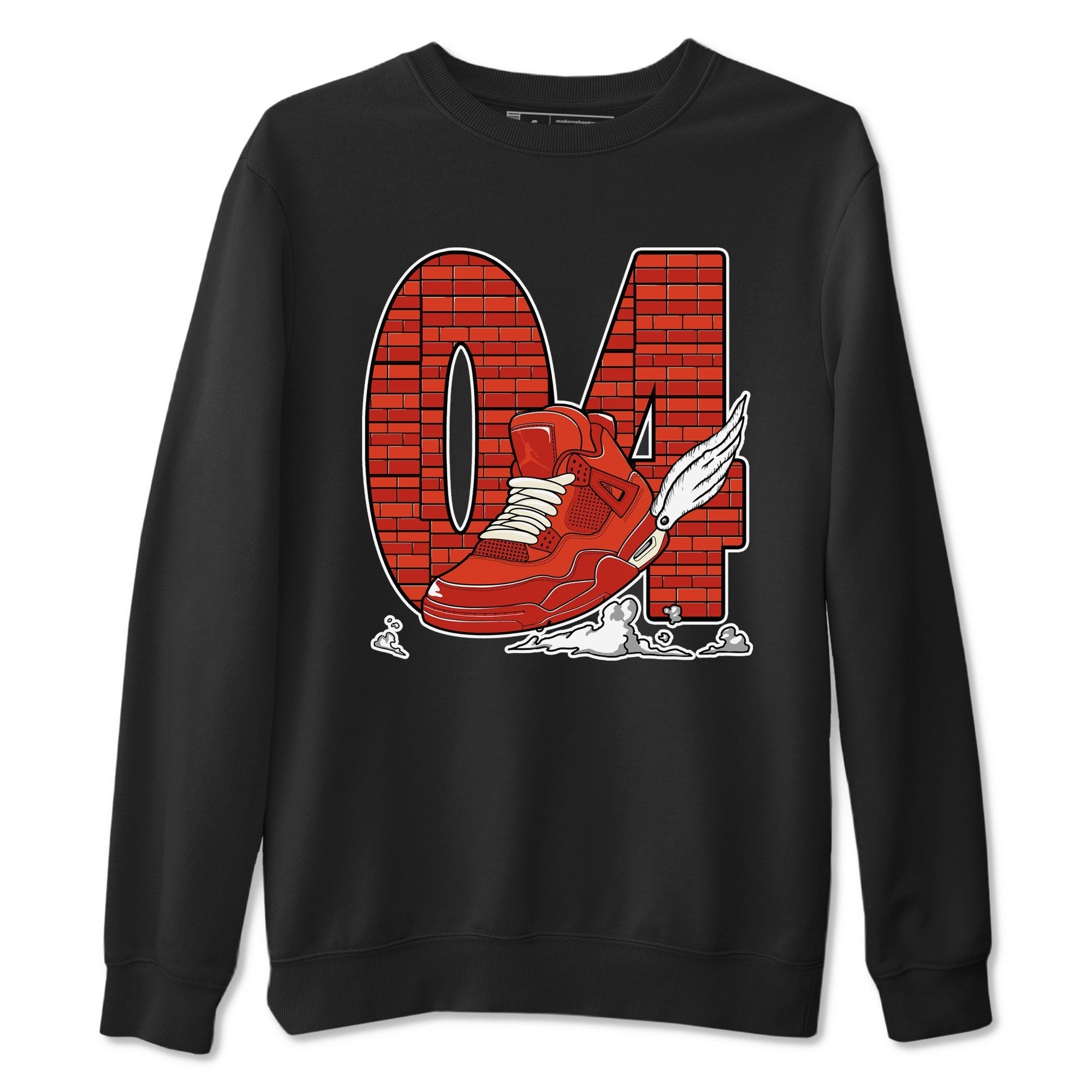 Fly To The Clouds snkmatch Tees - Air Jordan 4 Brick By Brick