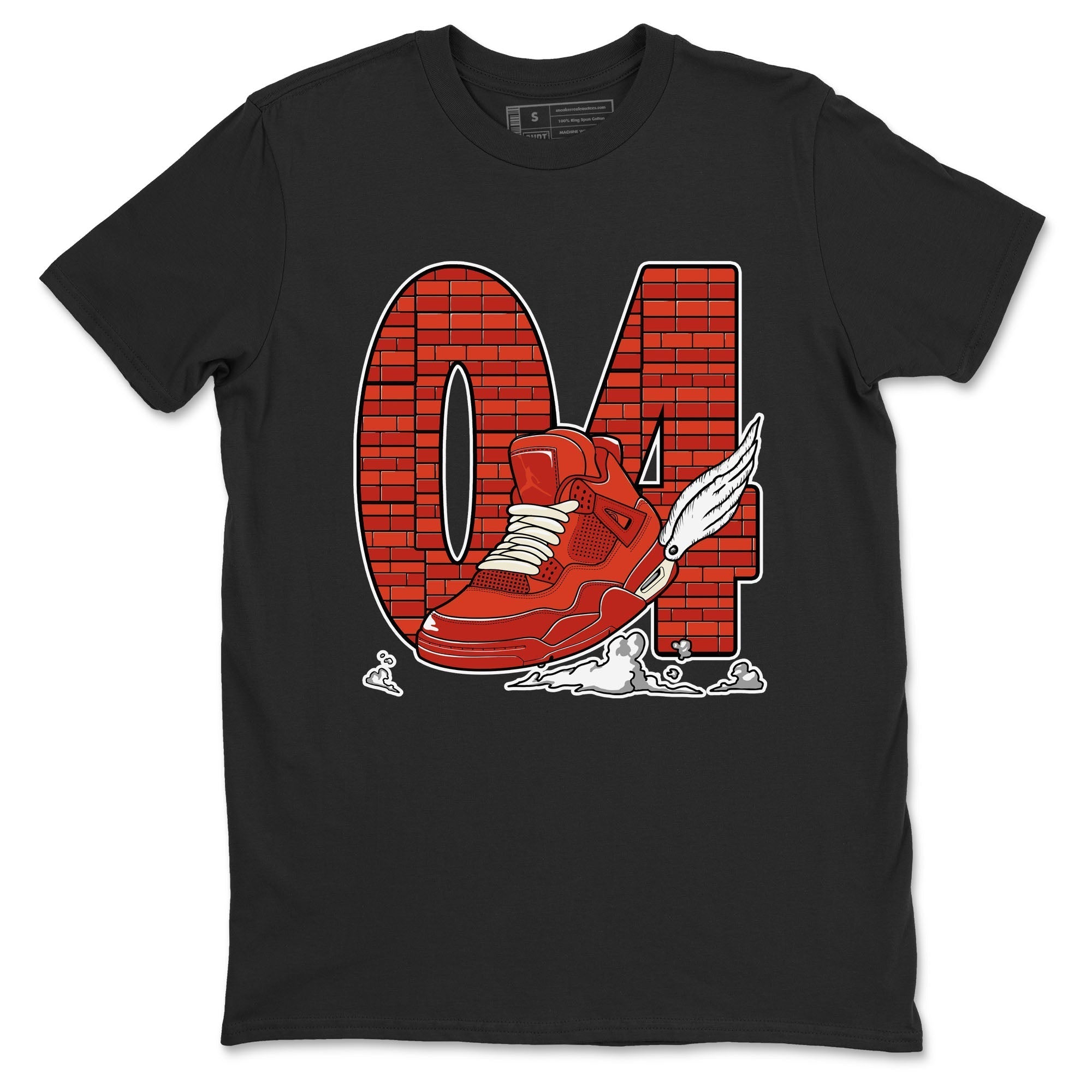 Fly To The Clouds snkmatch Tees - Air Jordan 4 Brick By Brick