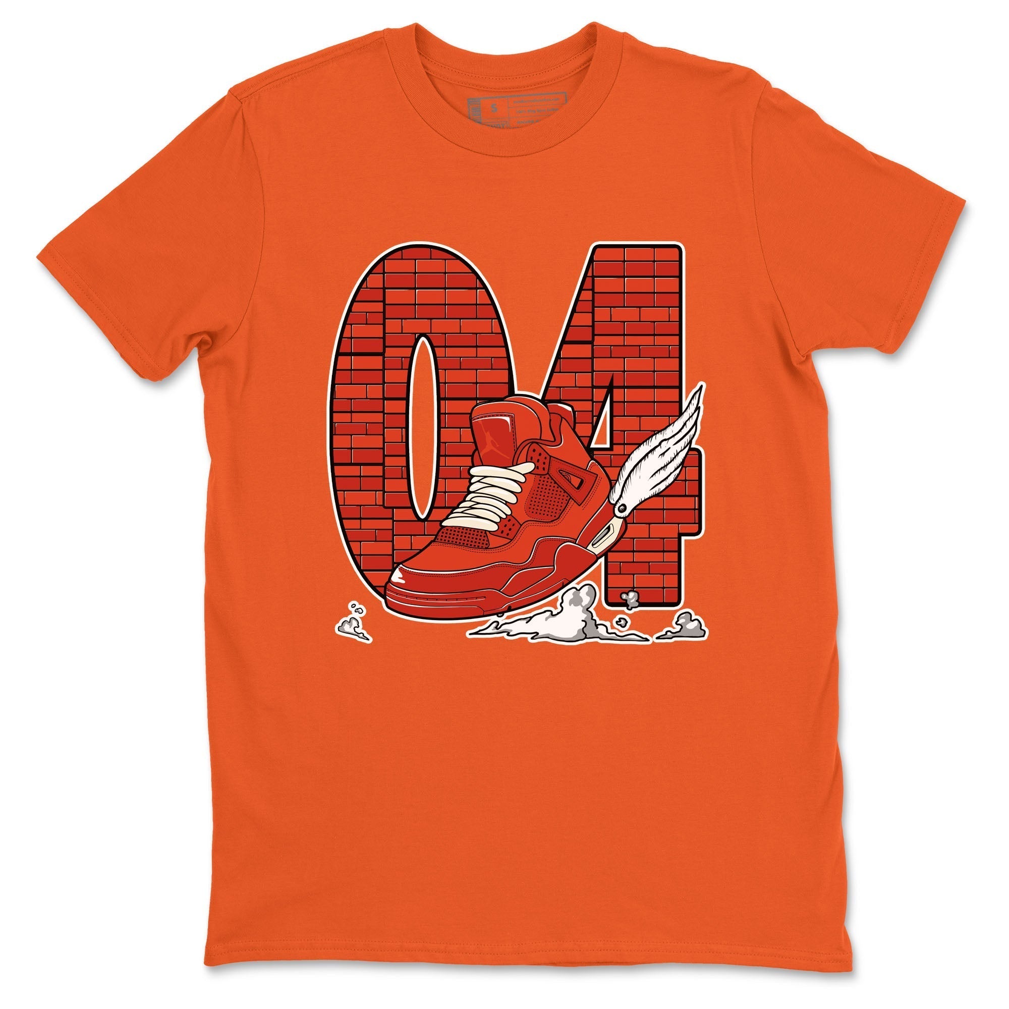 Fly To The Clouds snkmatch Tees - Air Jordan 4 Brick By Brick