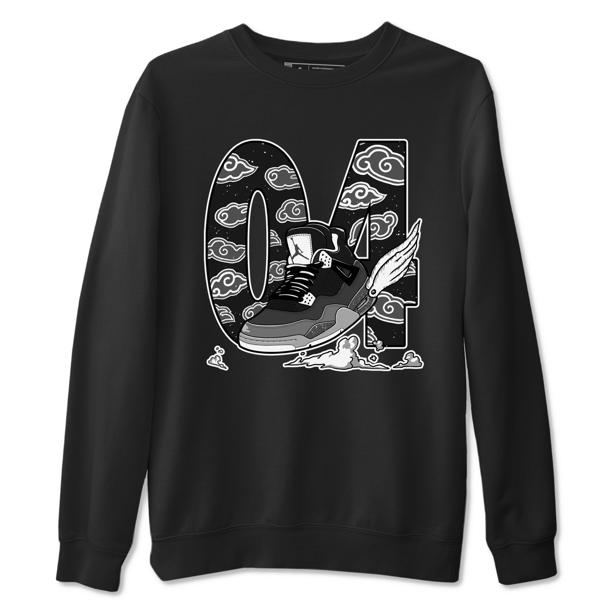 Fly To The Clouds snkmatch Tees - Air Jordan 4 Fear