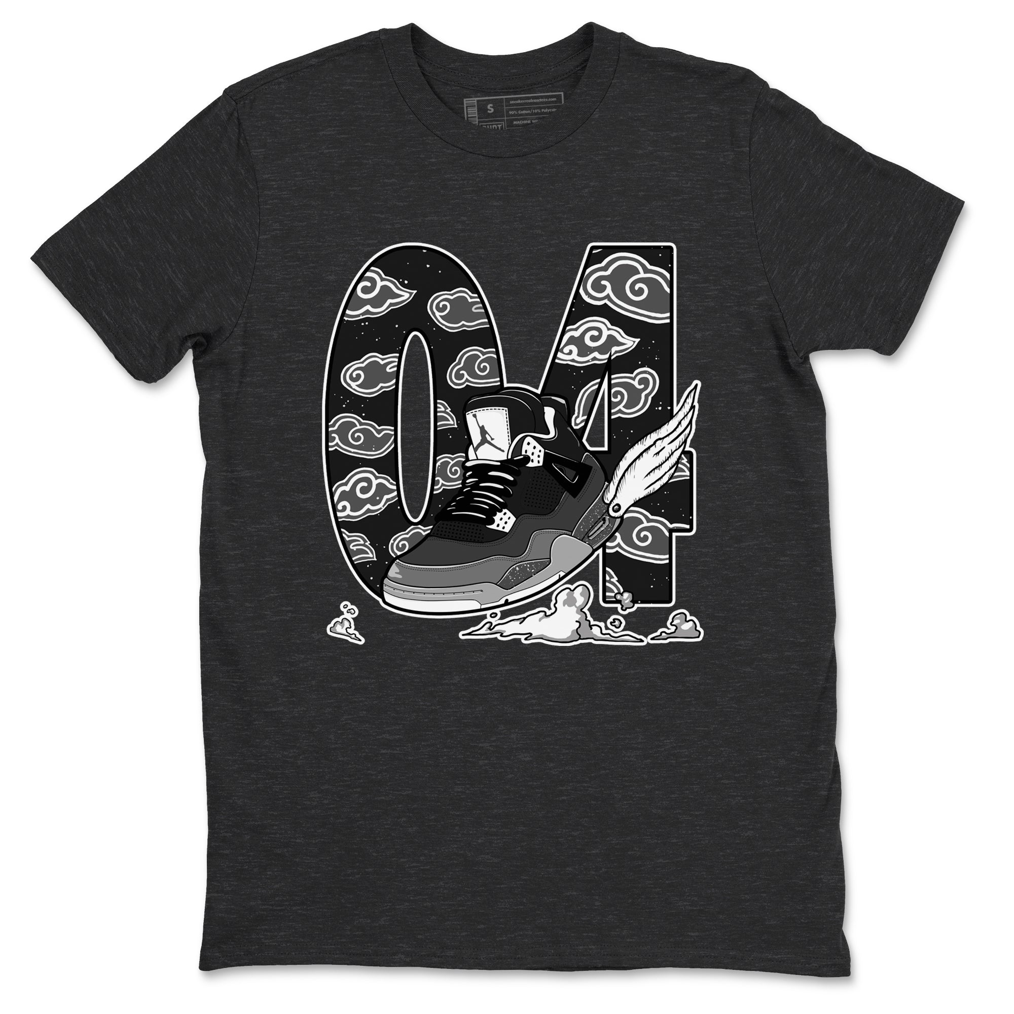 Fly To The Clouds snkmatch Tees - Air Jordan 4 Fear