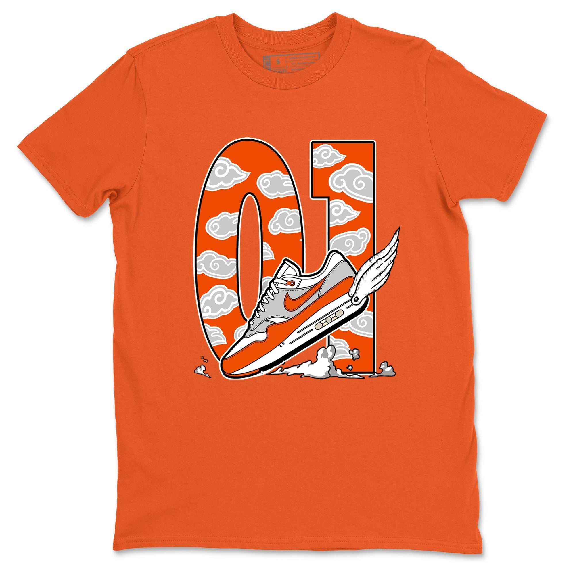 Fly To The Clouds snkmatch Tees - Air Max 1 Cosmic Clay