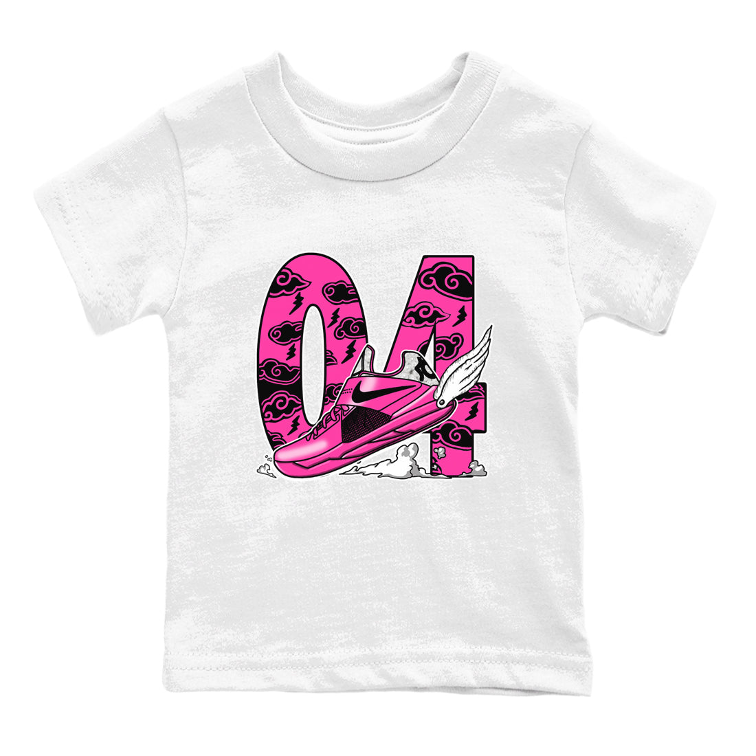 Fly To The Clouds snkmatch Tees Kids - Nike KD 4 Aunt Pearl