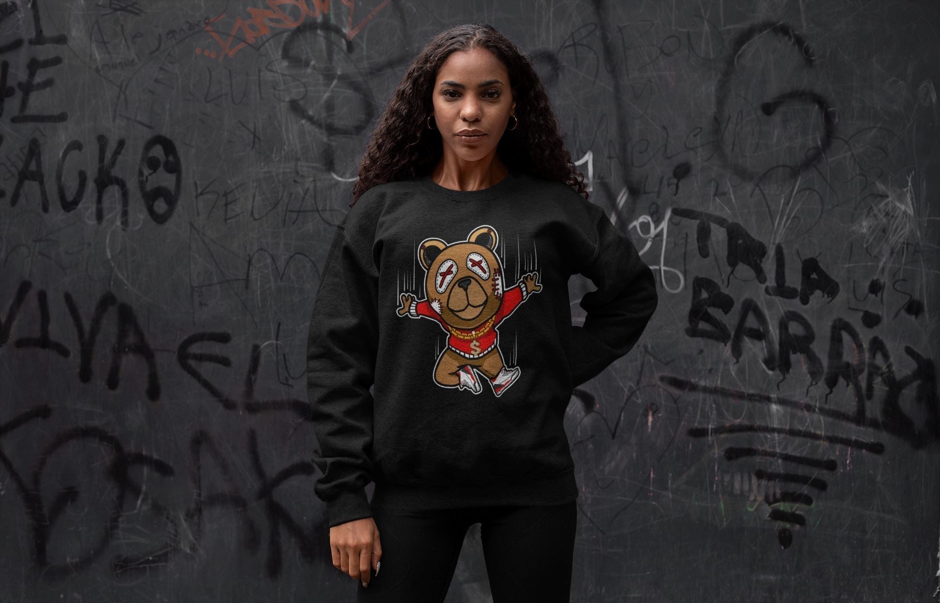 Flying Bear Unisex Tops - Air Jordan 3 Fire Red
