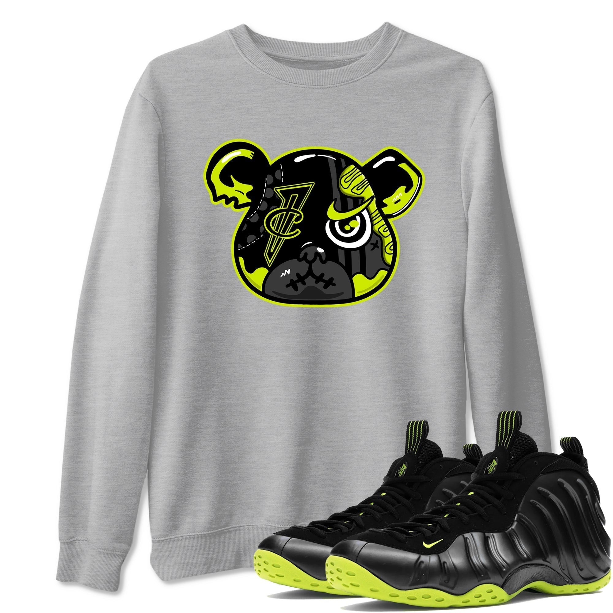 Foamposite Bear snkmatch Tees - Air Foamposite One Black Volt